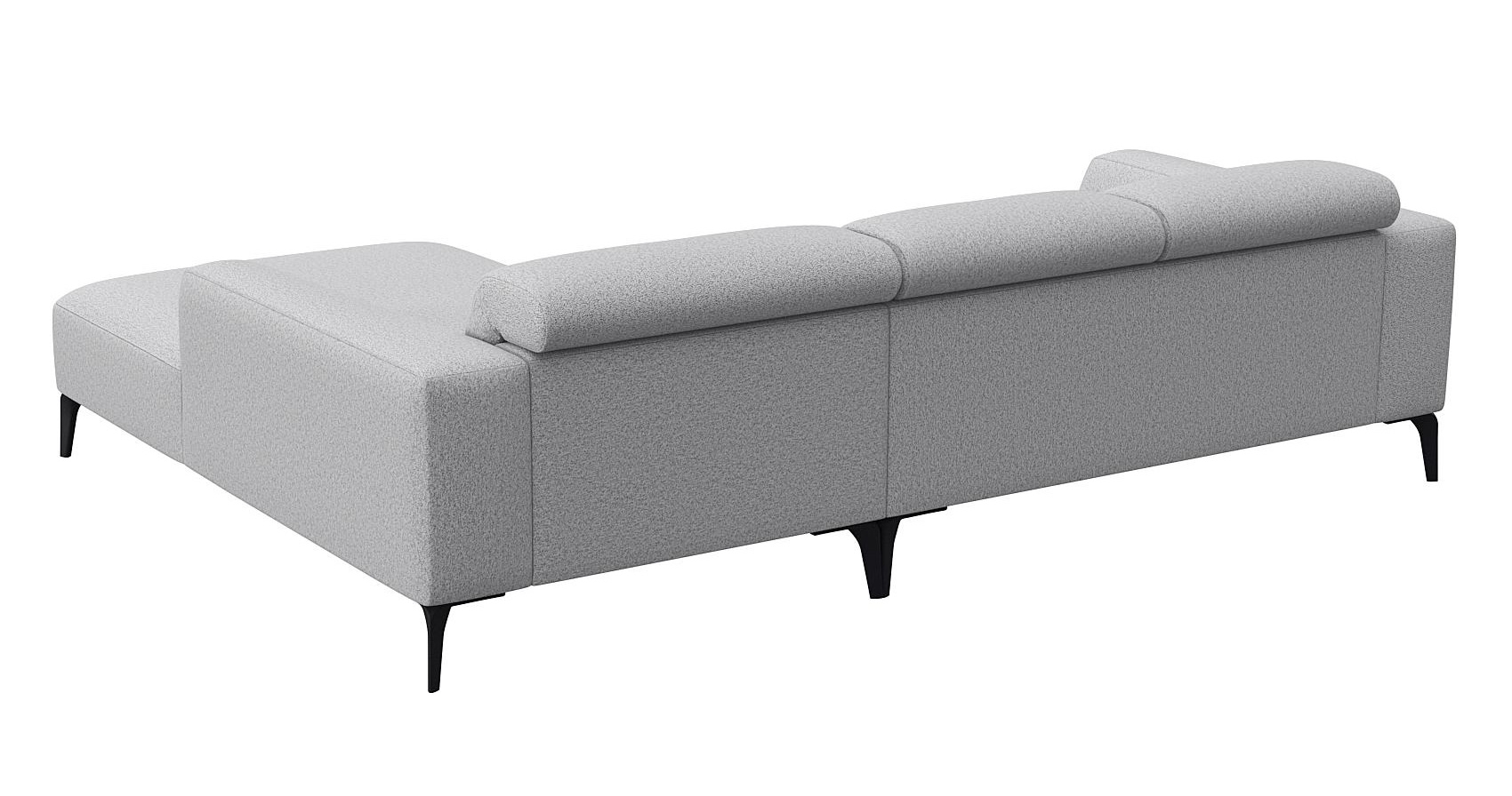 Luzzi 105" Premium Fabric Right Arm Chaise Sectional