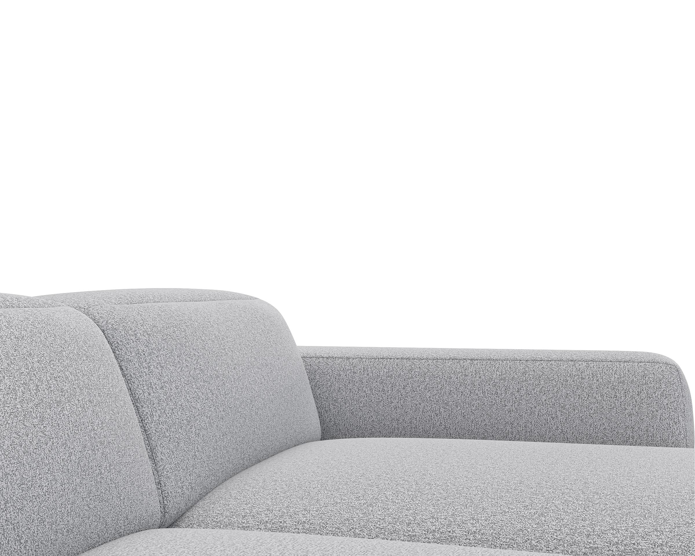 Luzzi 105" Premium Fabric Left Arm Chaise Sectional