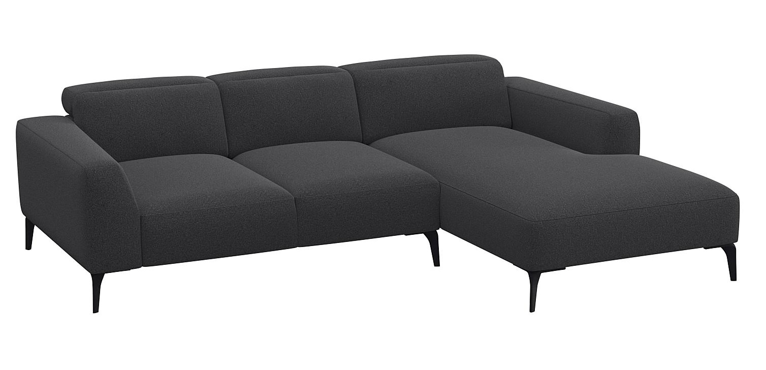 Luzzi 105" Premium Fabric Right Arm Chaise Sectional