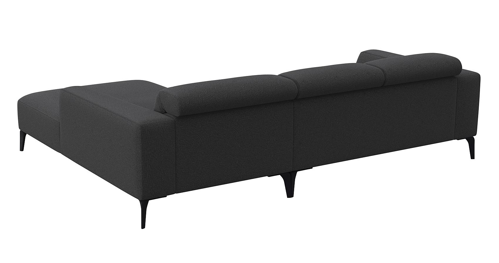 Luzzi 105" Premium Fabric Right Arm Chaise Sectional