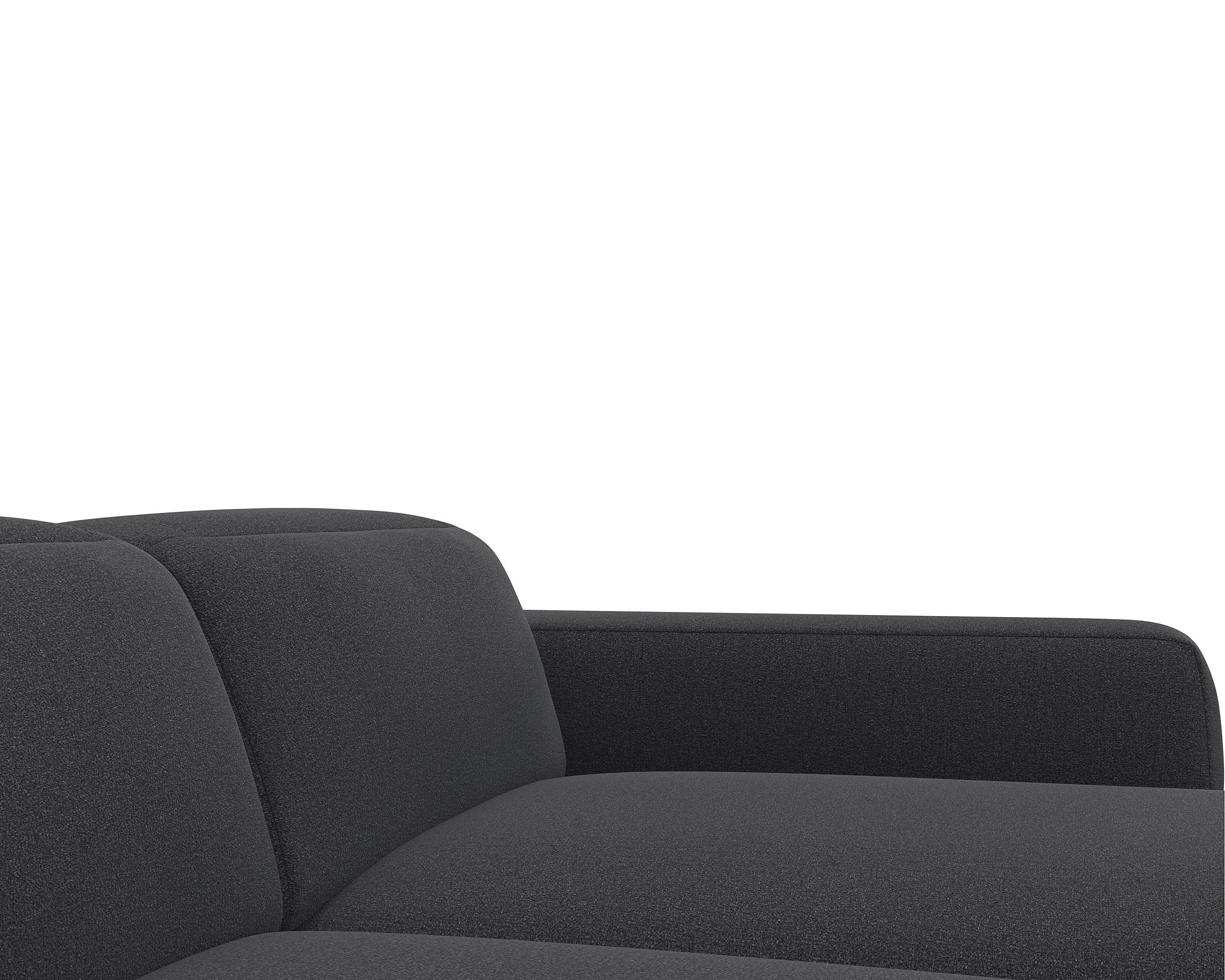 Luzzi 105" Premium Fabric Right Arm Chaise Sectional
