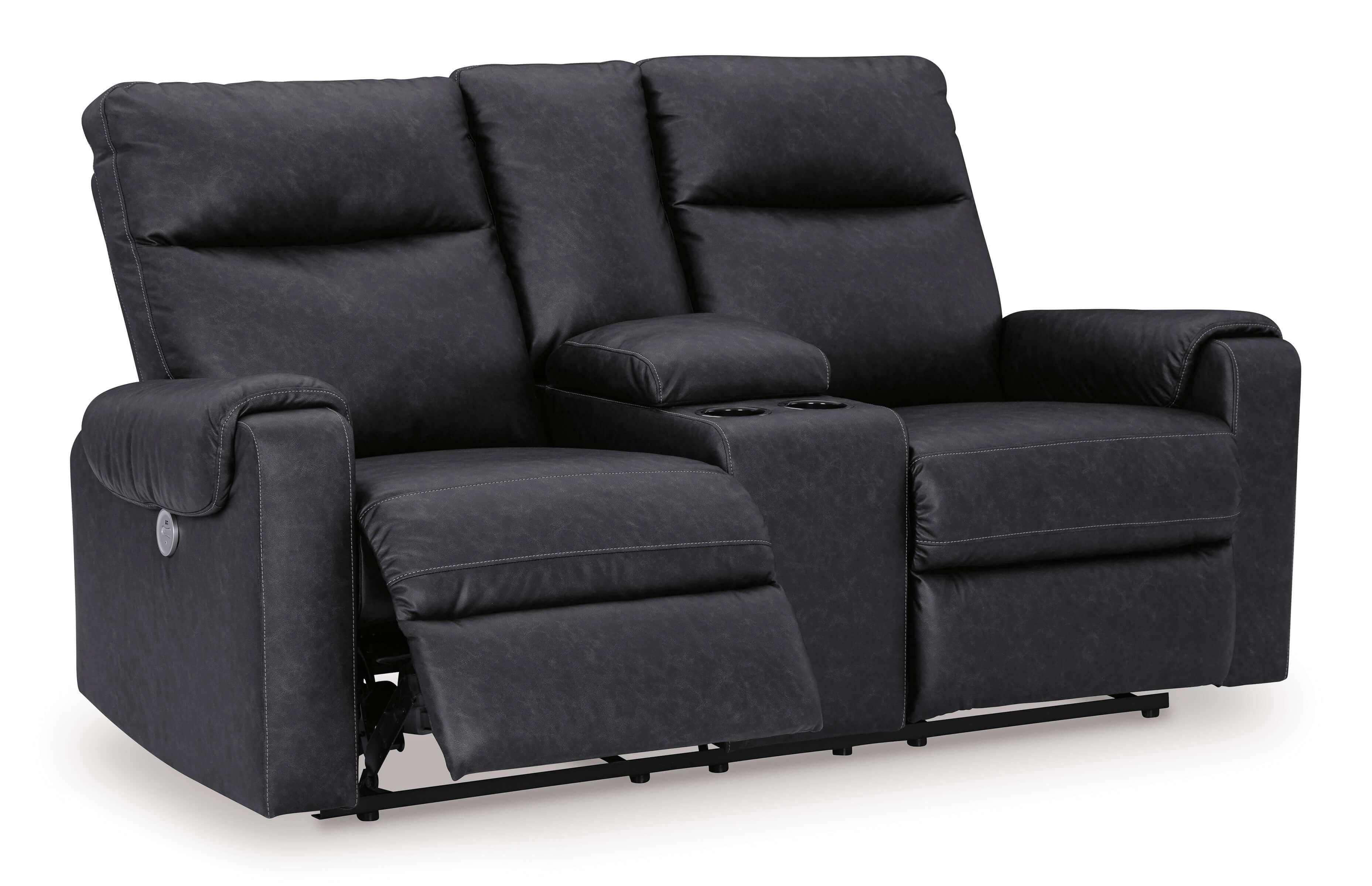 Ashley Axtellton Dual Power Reclining Loveseat