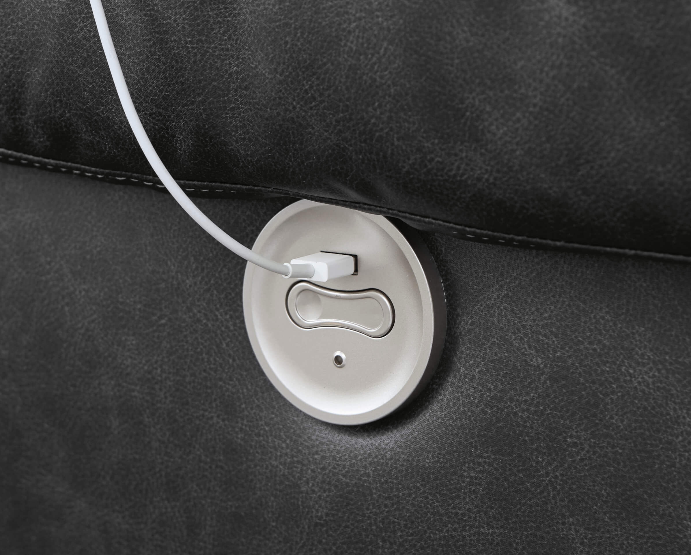Ashley Axtellton Loveseat USB Port
