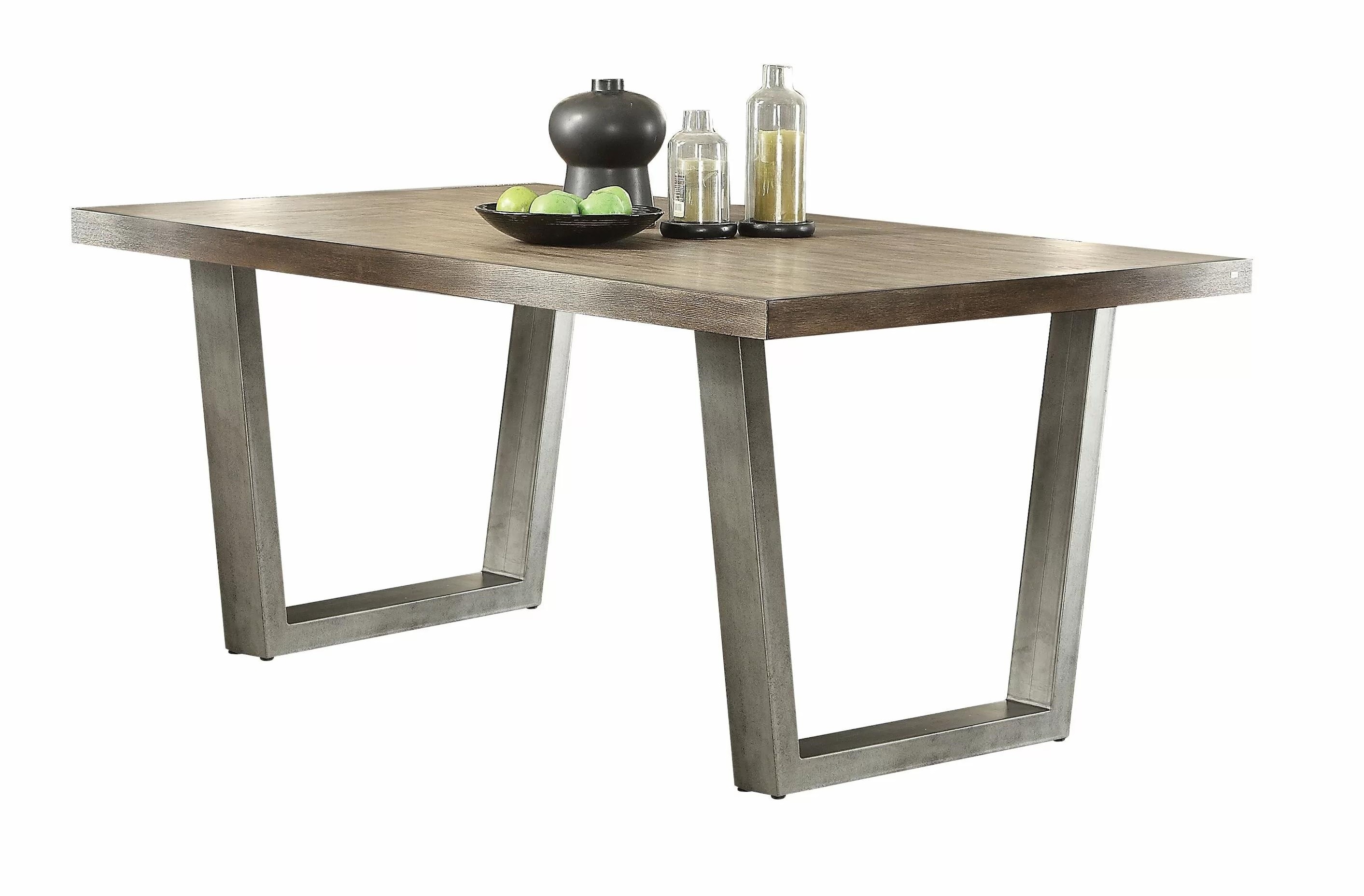 Lazarus Wood/Medal Dining Room Set
