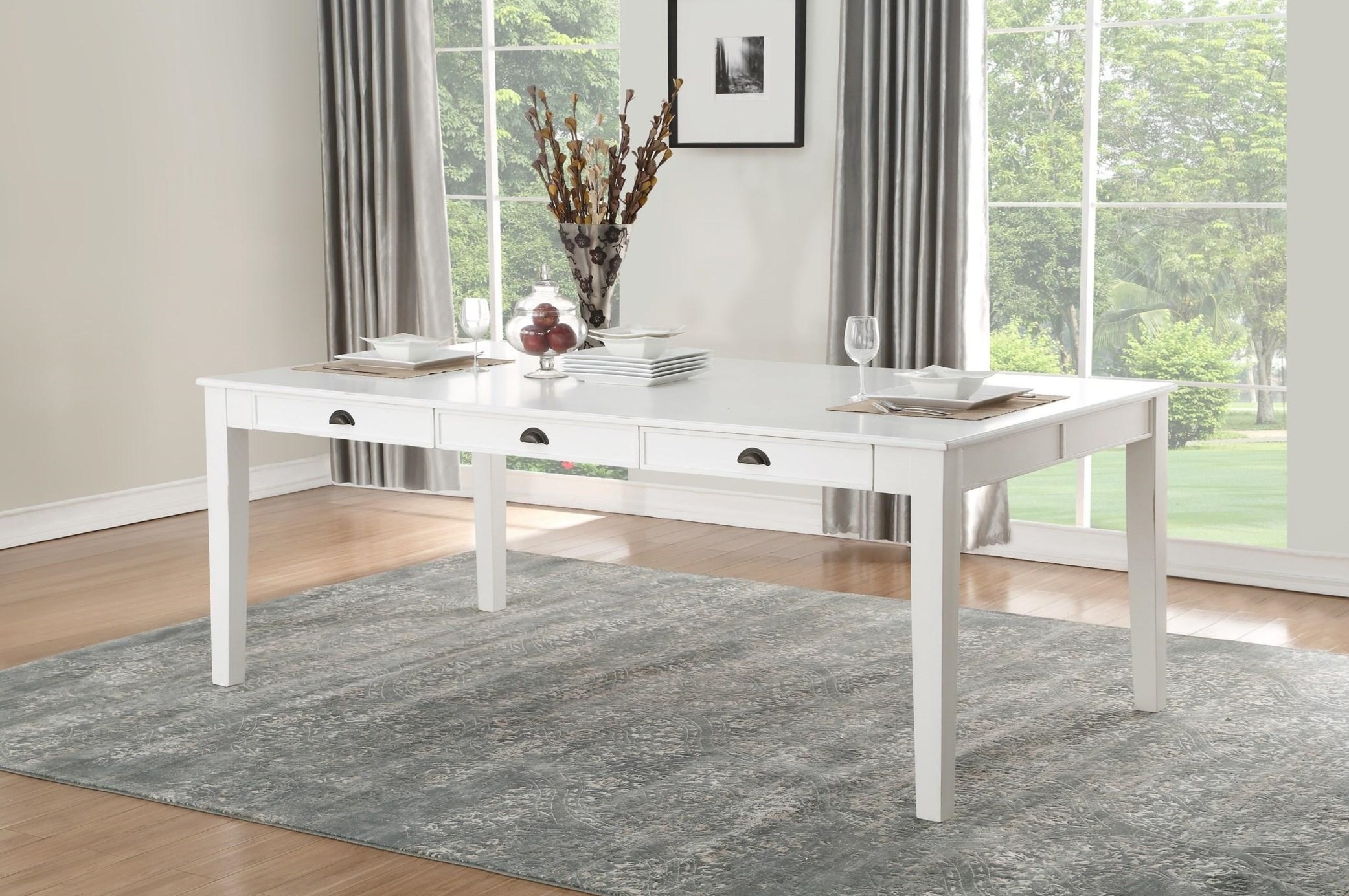 Renske Wood Storage Dining Room Set