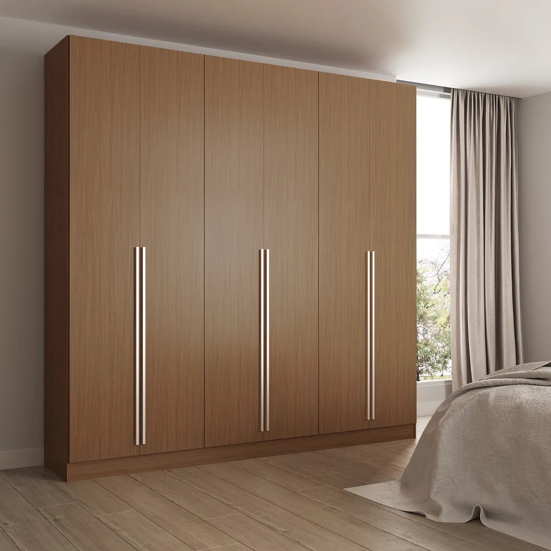Eldridge 4-Drawer He/She Freestanding Armoire 