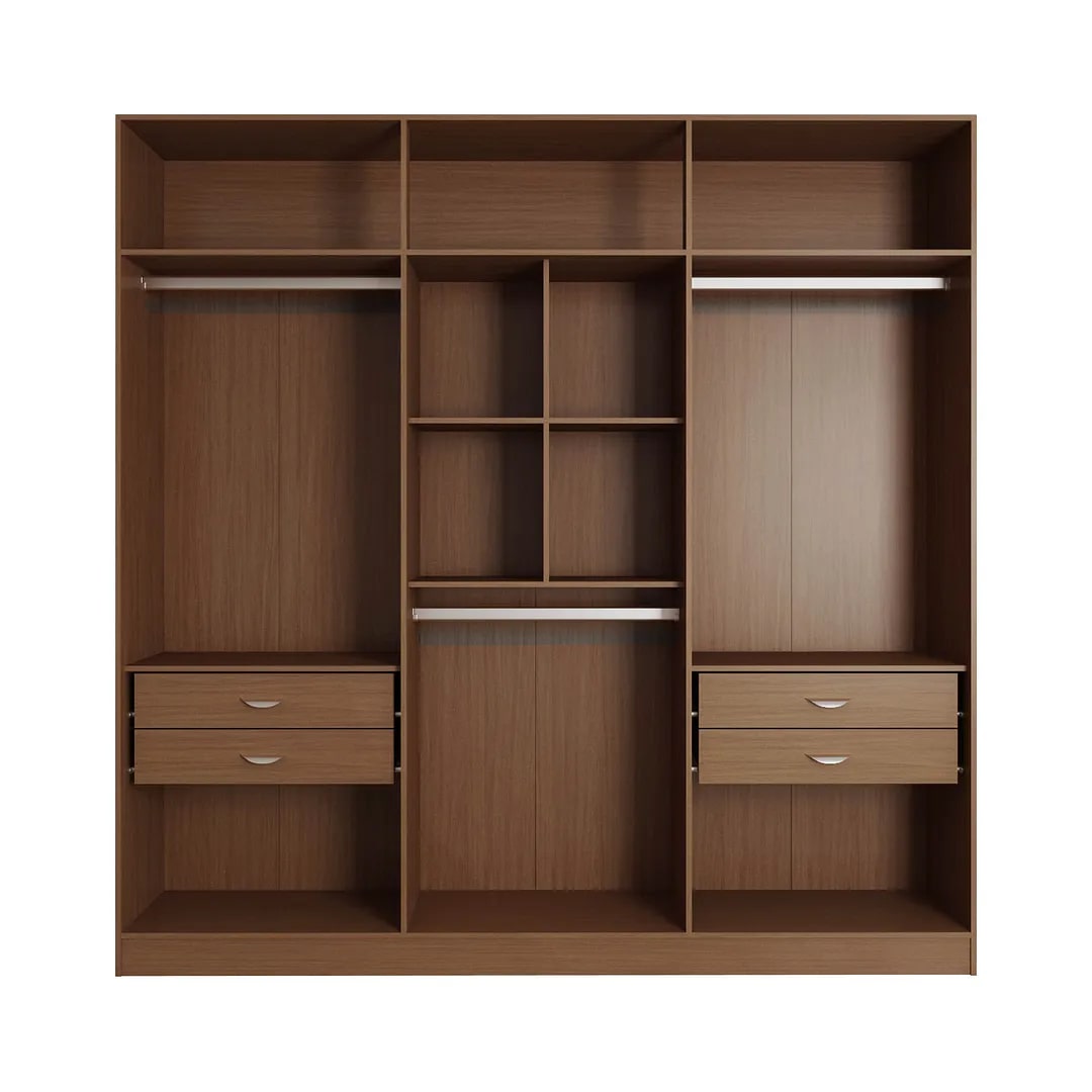 Eldridge 4-Drawer He/She Freestanding Armoire 