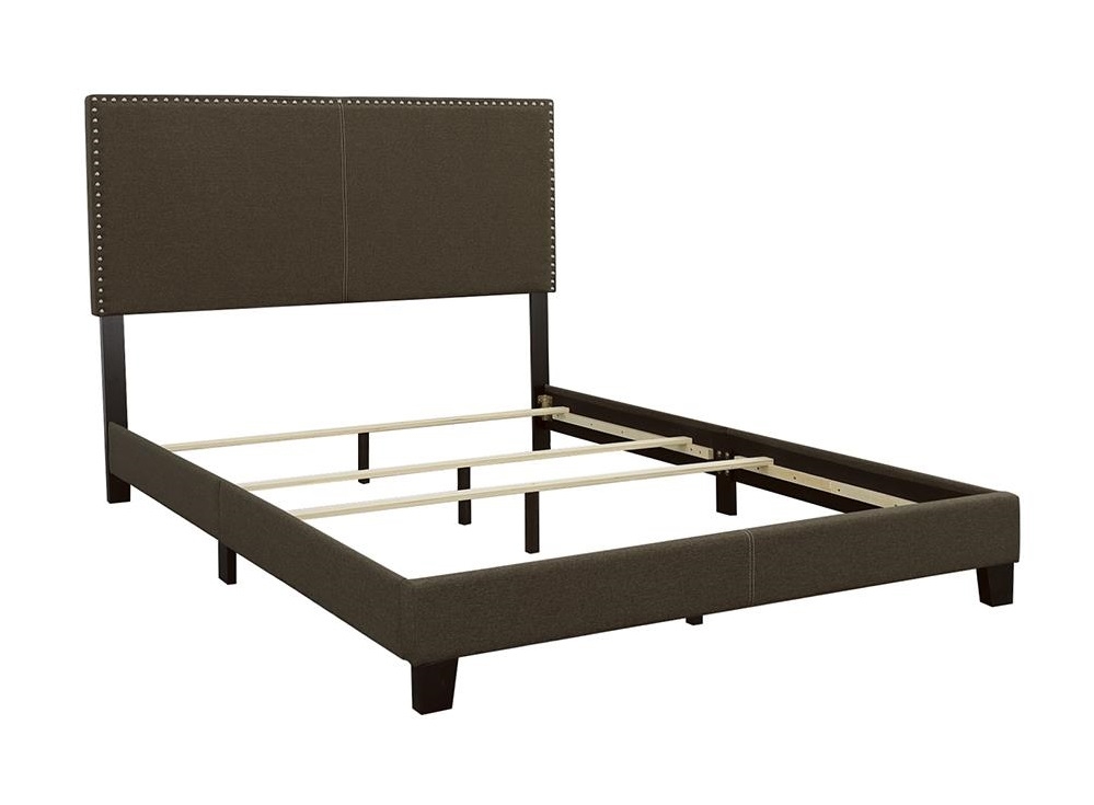 Boyd Fabric Upholstered Bed w/Nailhead Trim
