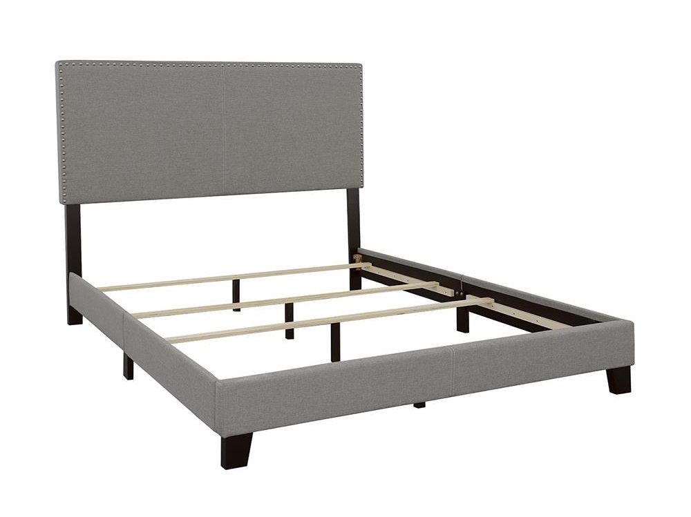 Boyd Fabric Upholstered Bed w/Nailhead Trim