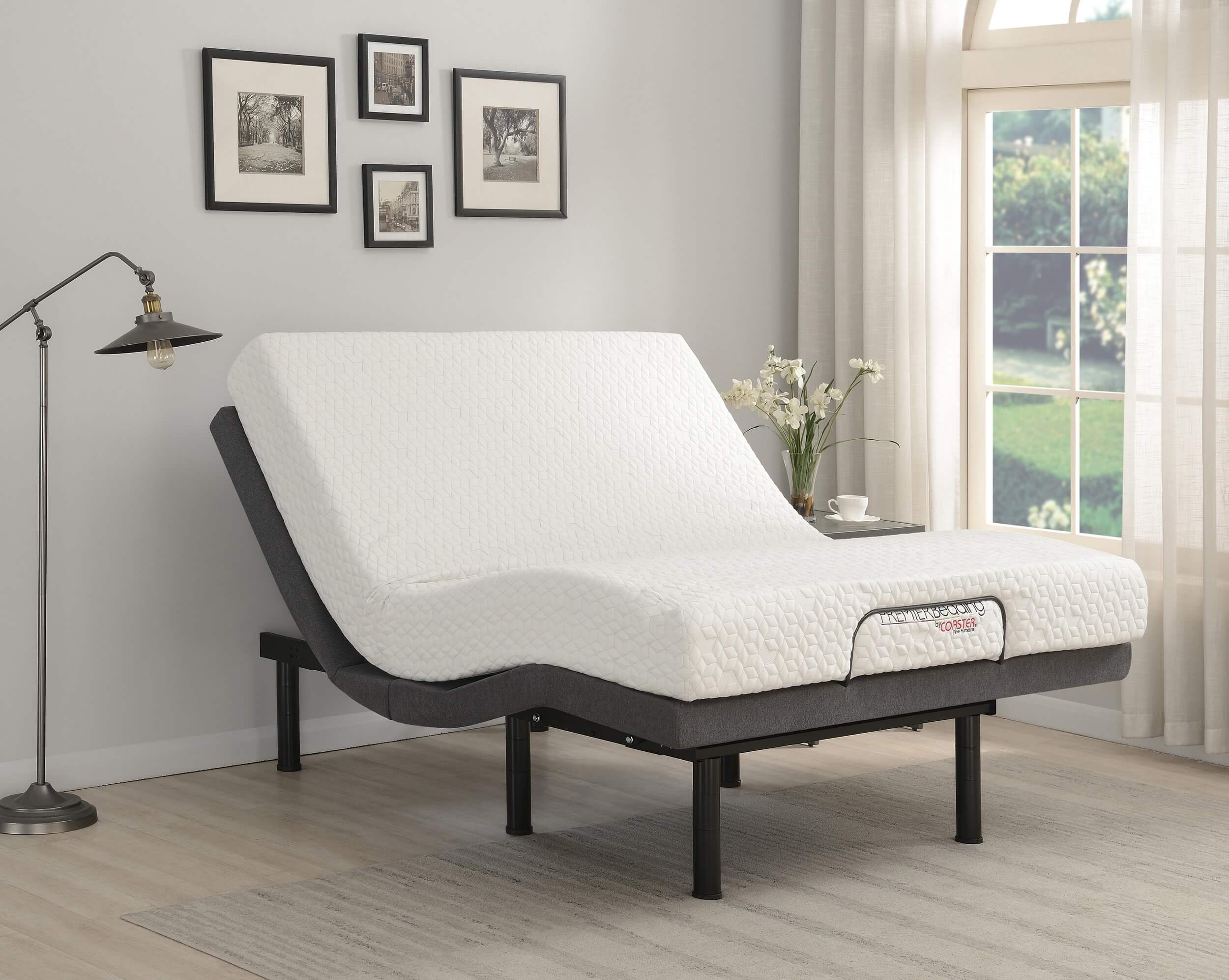 Clara Adjustable Bed Base with Wireless Remote, Queen Size