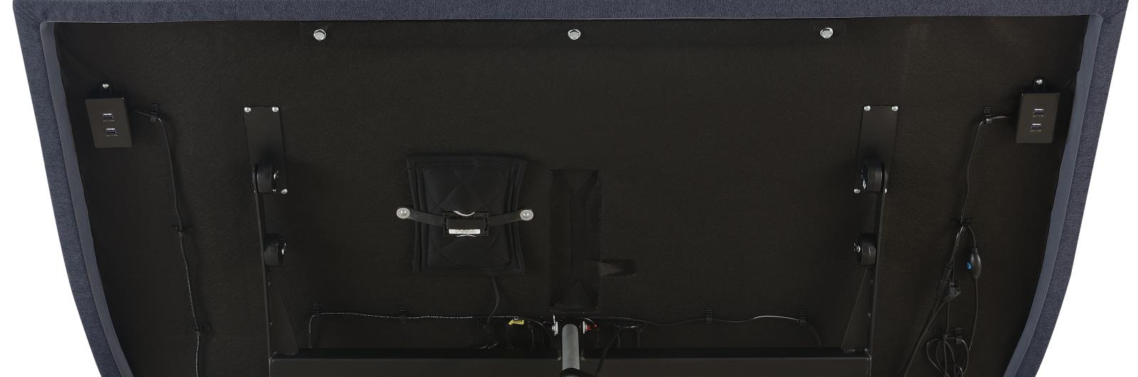 Negan Adjustable Bed Base with Wireless Remote, Queen Size