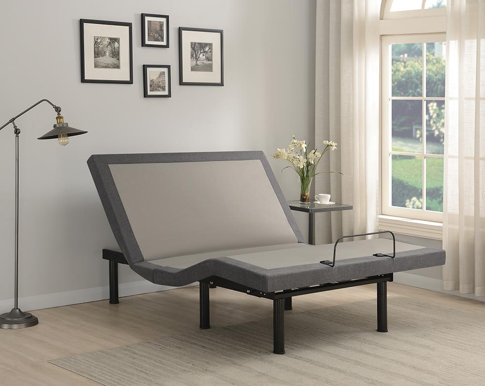 Negan Adjustable Bed Base with Wireless Remote, Queen Size
