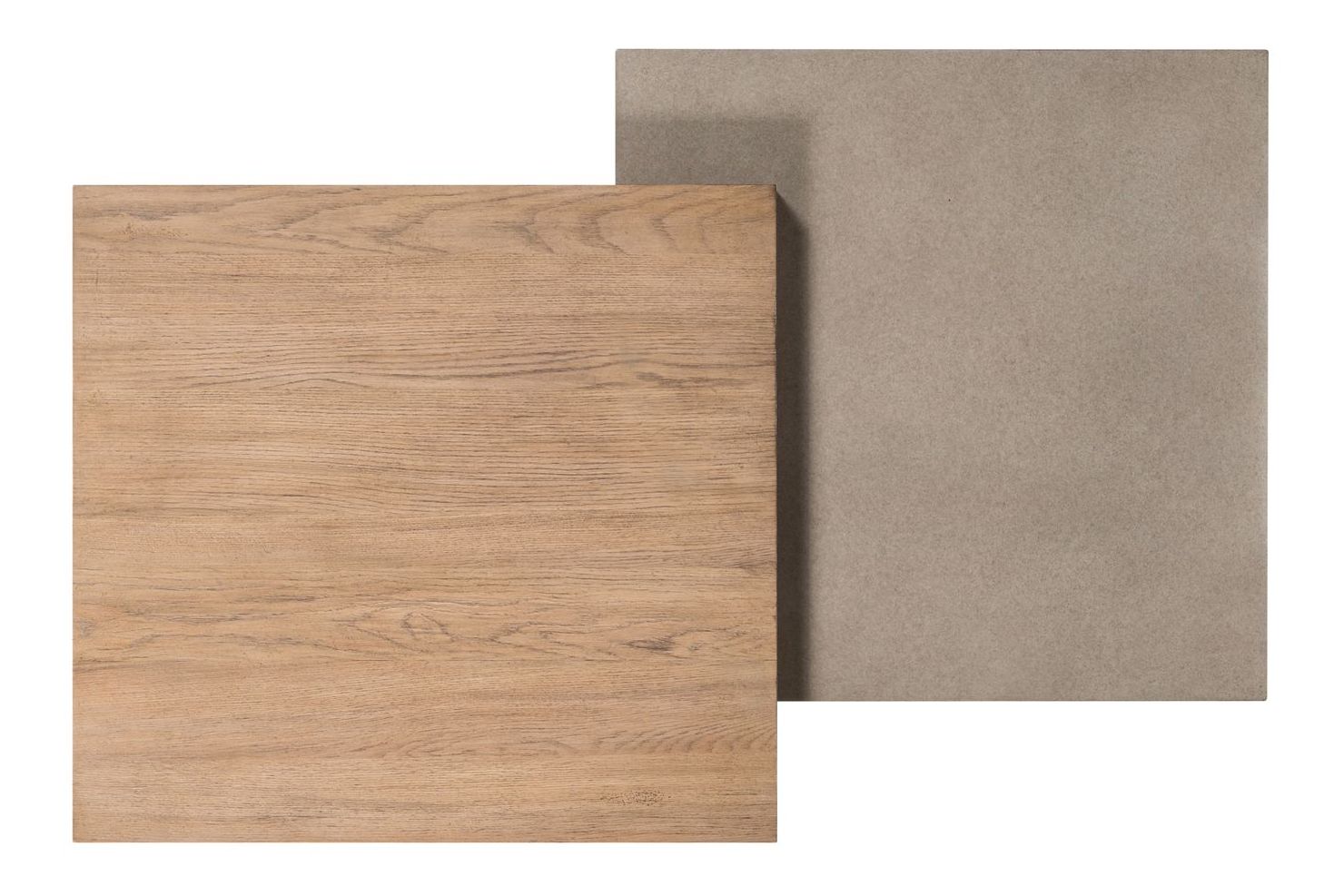 Corso Modern Faux Concrete & Wood Coffee Table Set