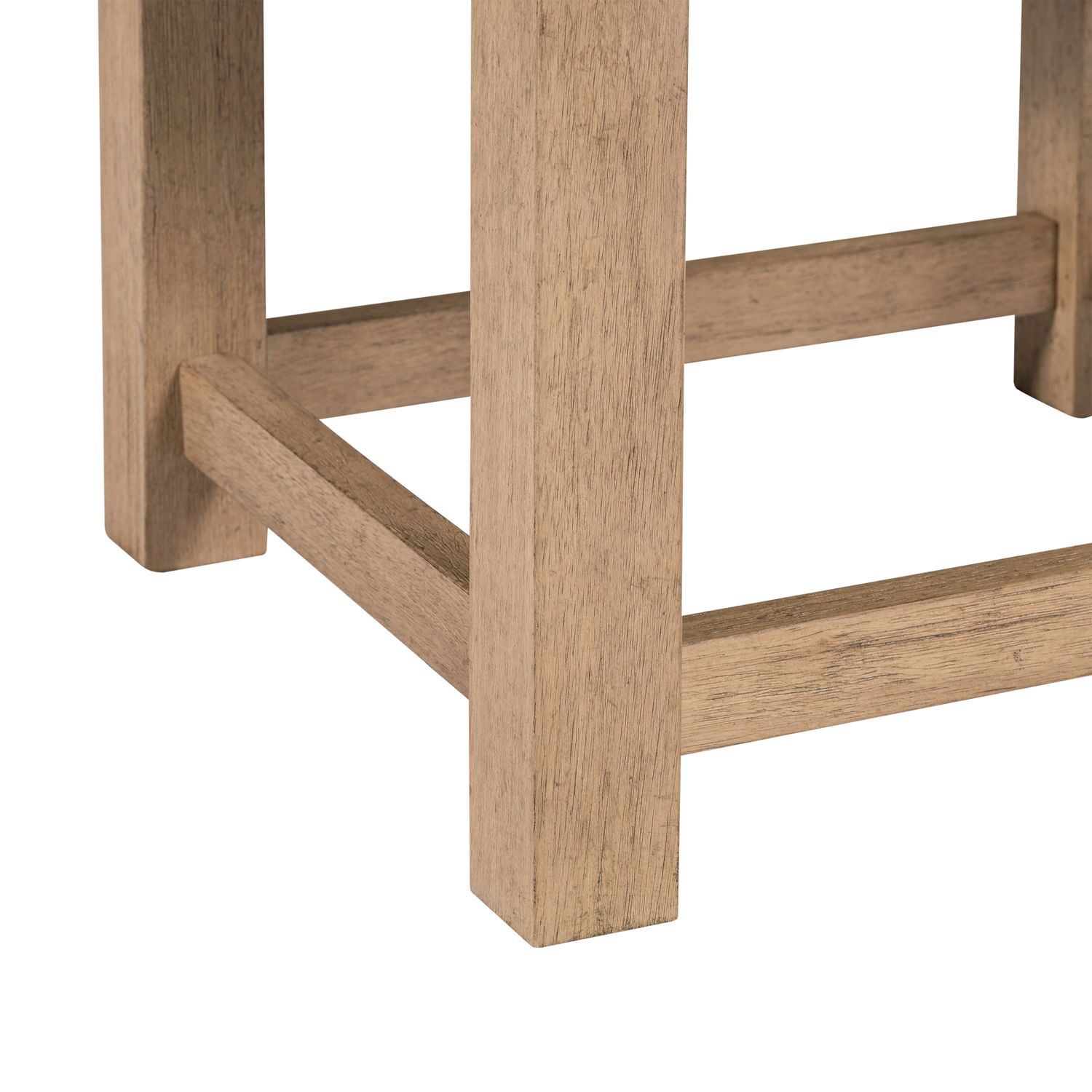 Corso Modern 3-Piece Console Bar Table Set - Natural & Concrete