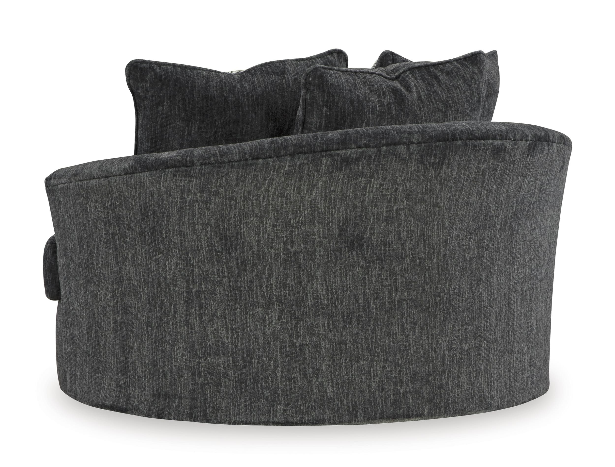Ashley Biddeford Oversized Swivel Accent Chair Back