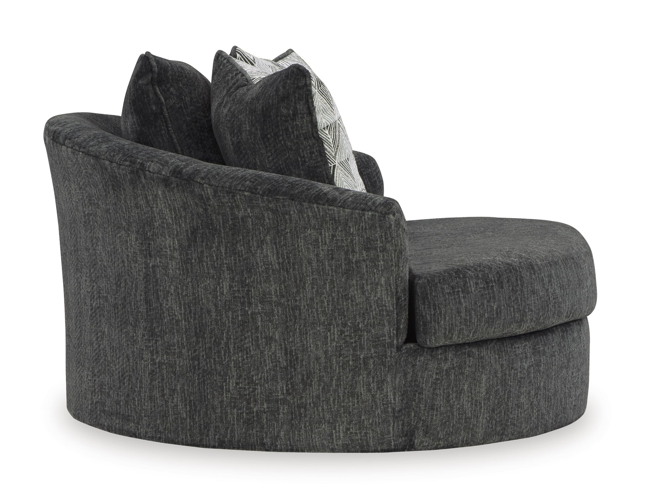 Ashley Biddeford Oversized Swivel Accent Chair Side