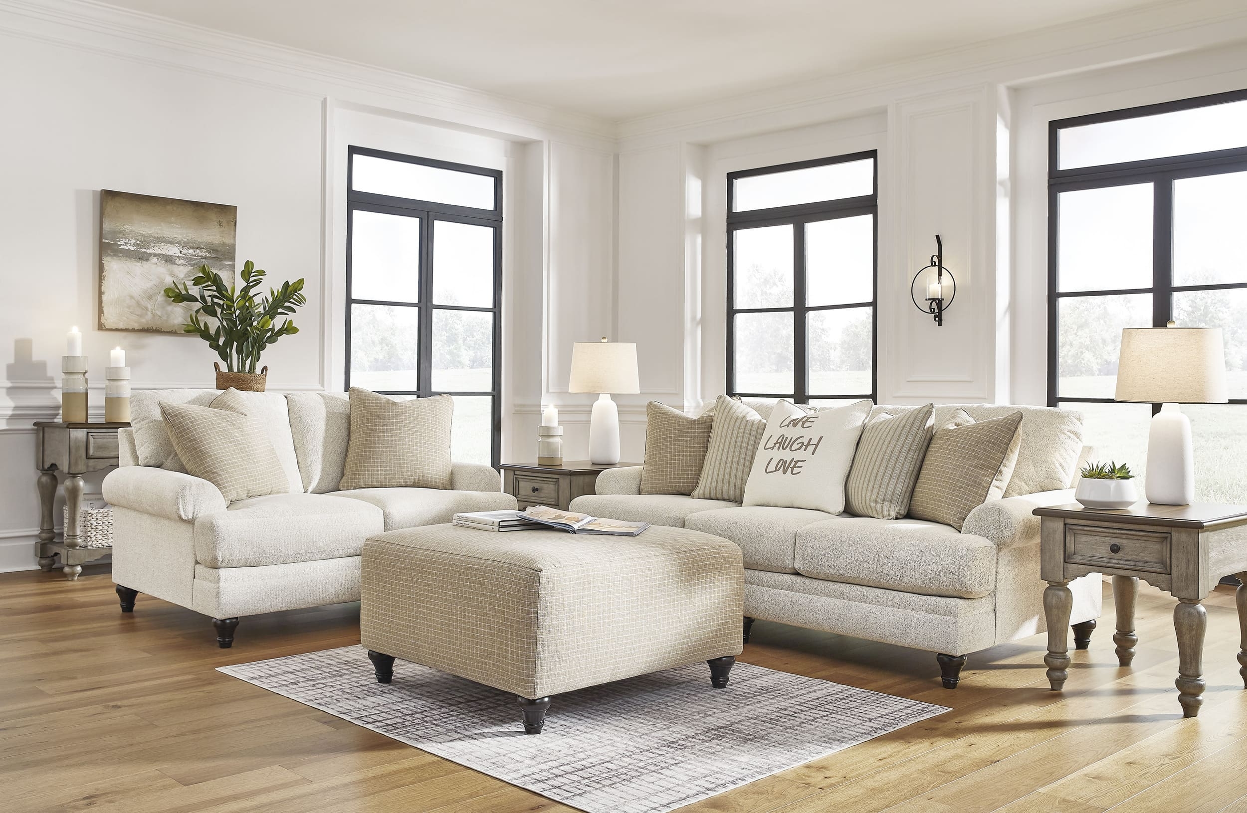 Valerani Sofa, Chair And Ottoman
