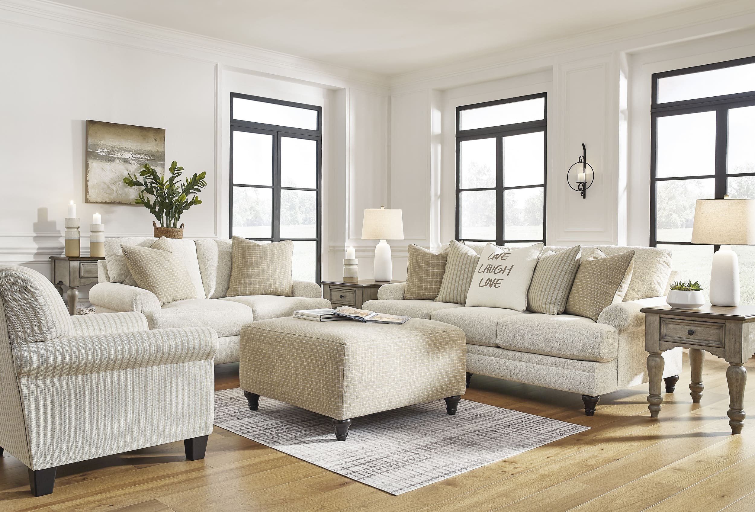 VALERANI SOFA SET 3 PCS