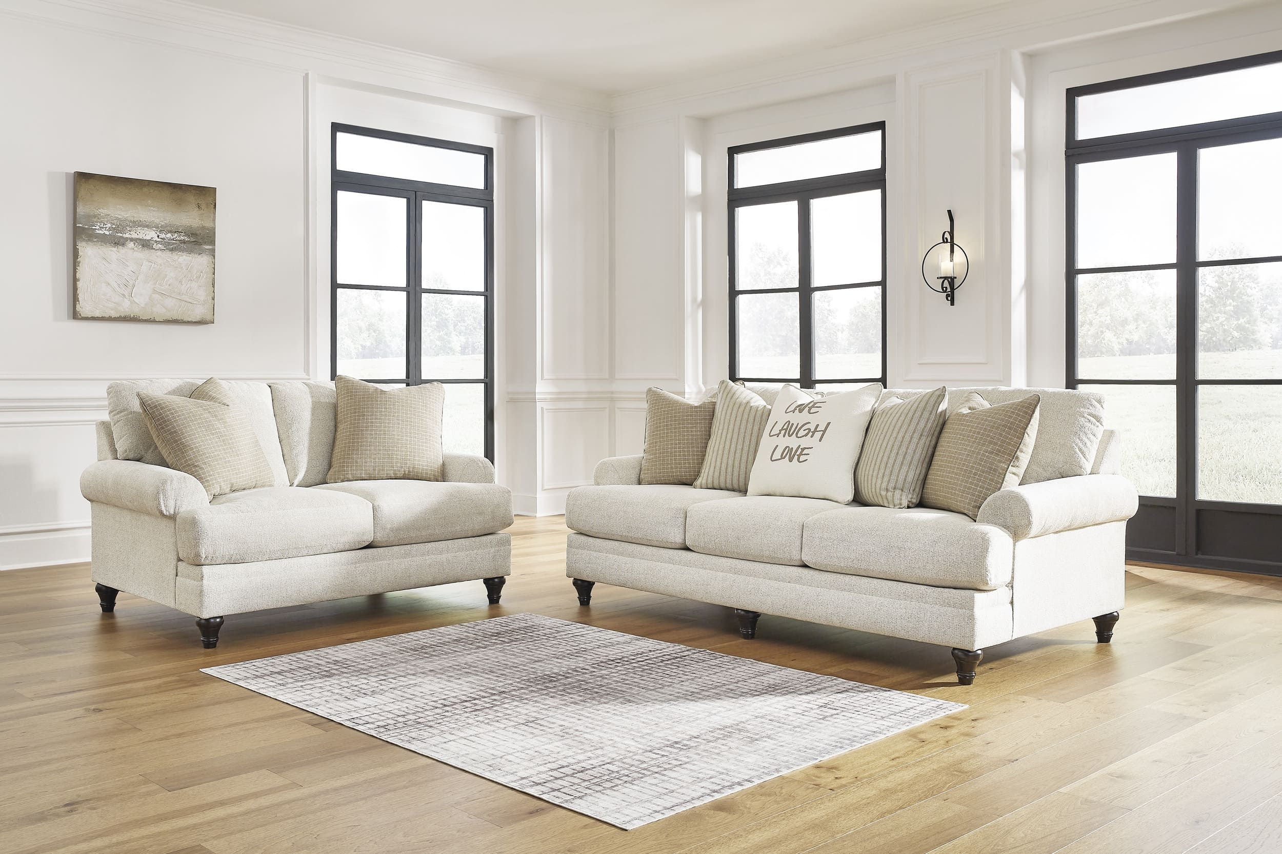 Ashley Valerani Sofa And Loveseat