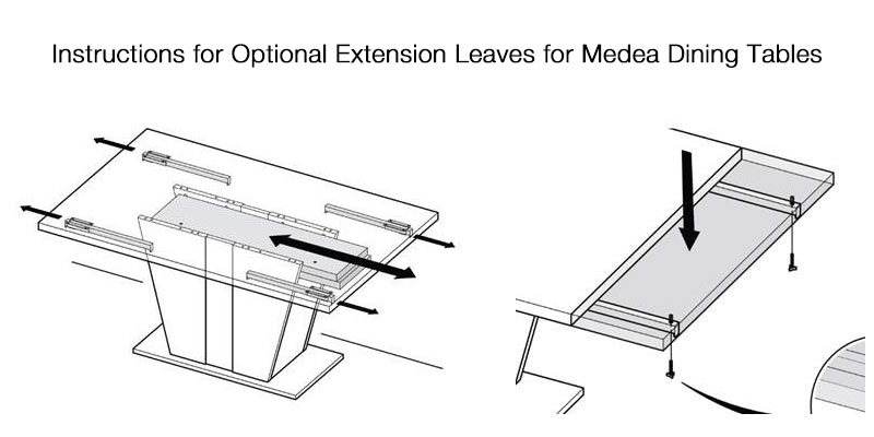 Medea ESF Wood Rectangular Dining Table