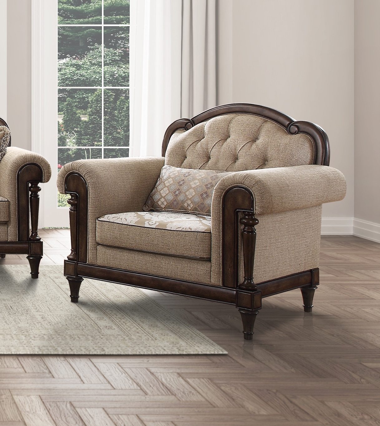 Heath Court  Fabric Living Room Set