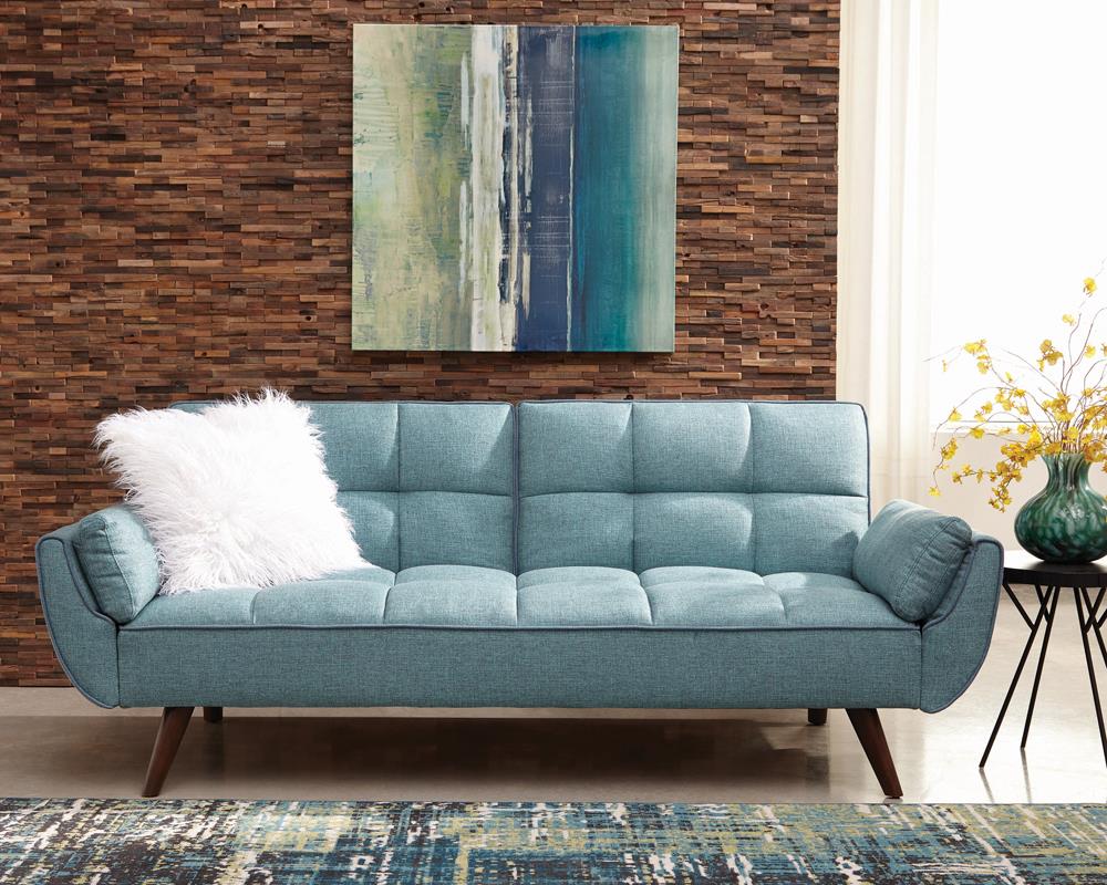 Caufield Biscuit-tufted Fabric Sofa Bed
