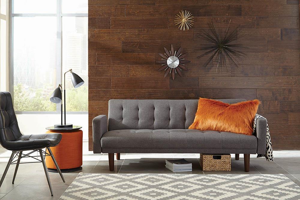 Sommer Tufted Fabric Sofa Bed