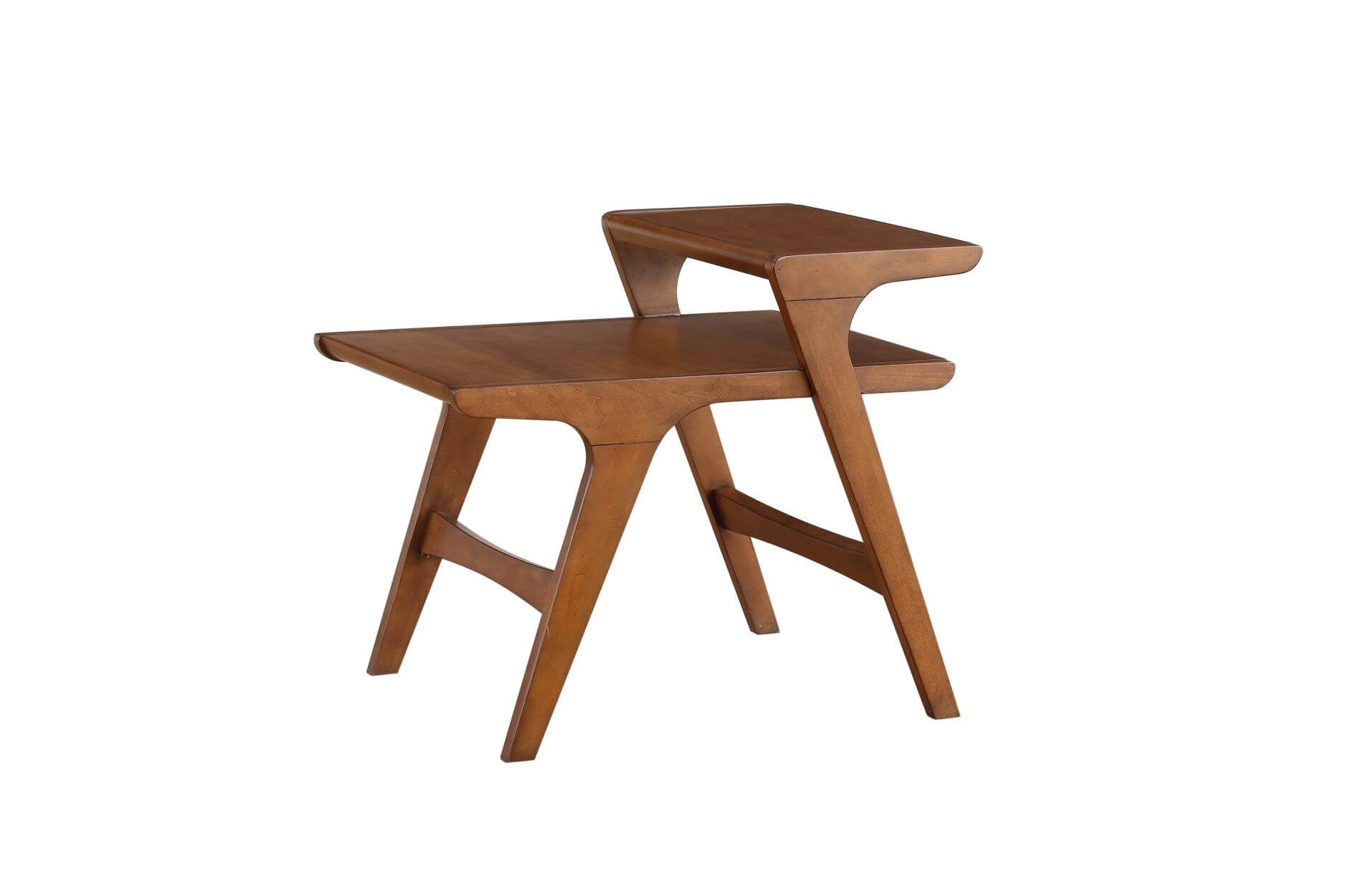 Saluki Wood Veneer End Table by Homelegance
