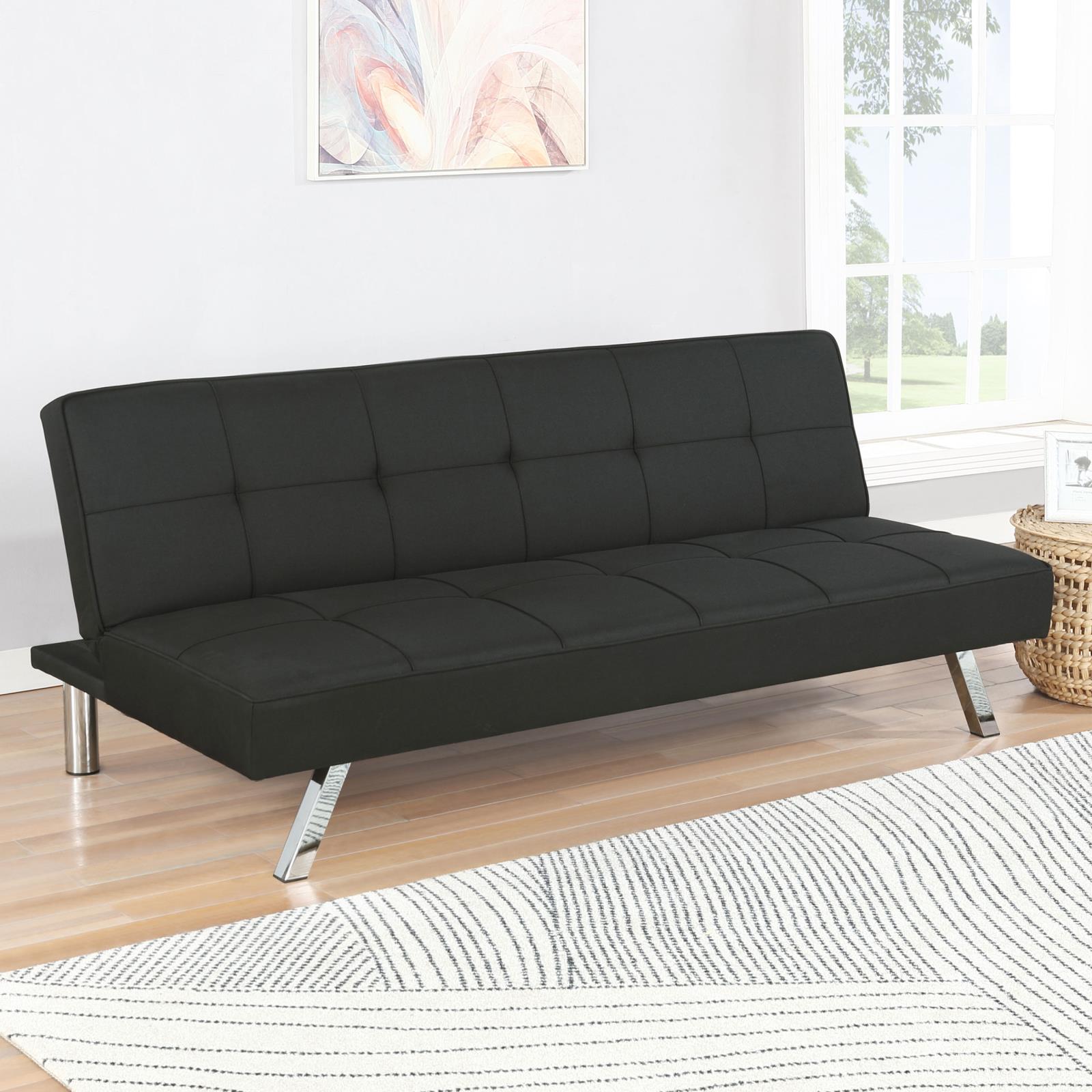 Joel Fabric Tufted Sofa Bed