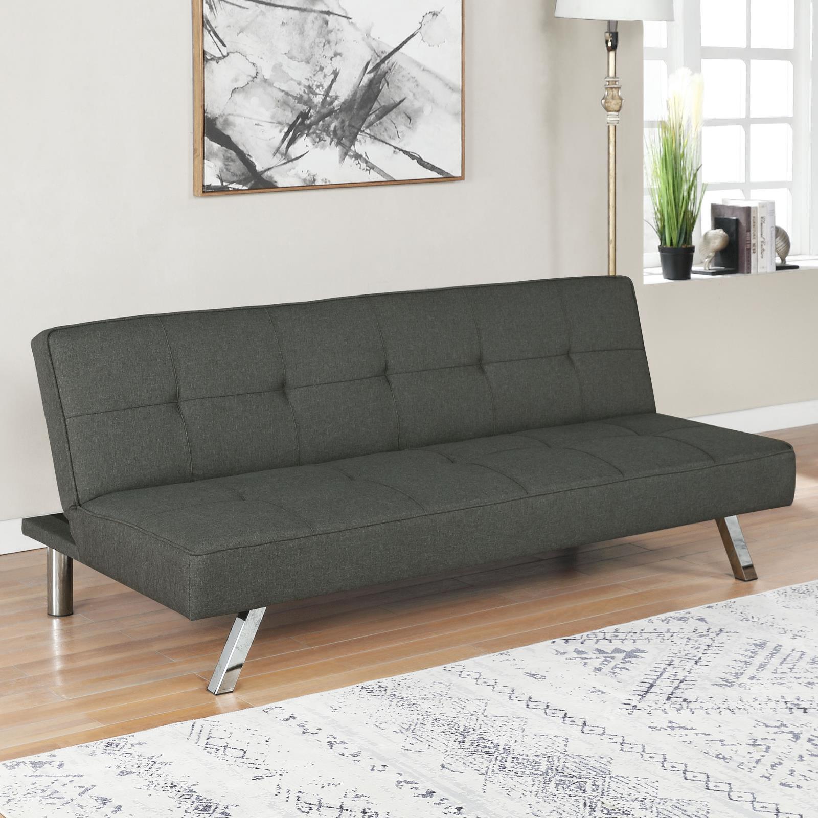Joel Fabric Tufted Sofa Bed