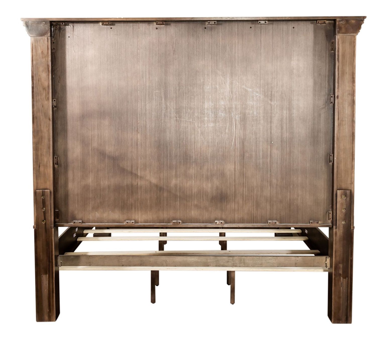 Big Valley Wood California King Size Panel Bed