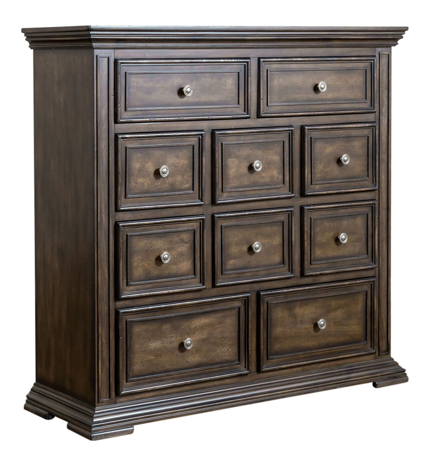 Big Valley 10-Drawer Wood Chesser | Grand Bedroom Storage
