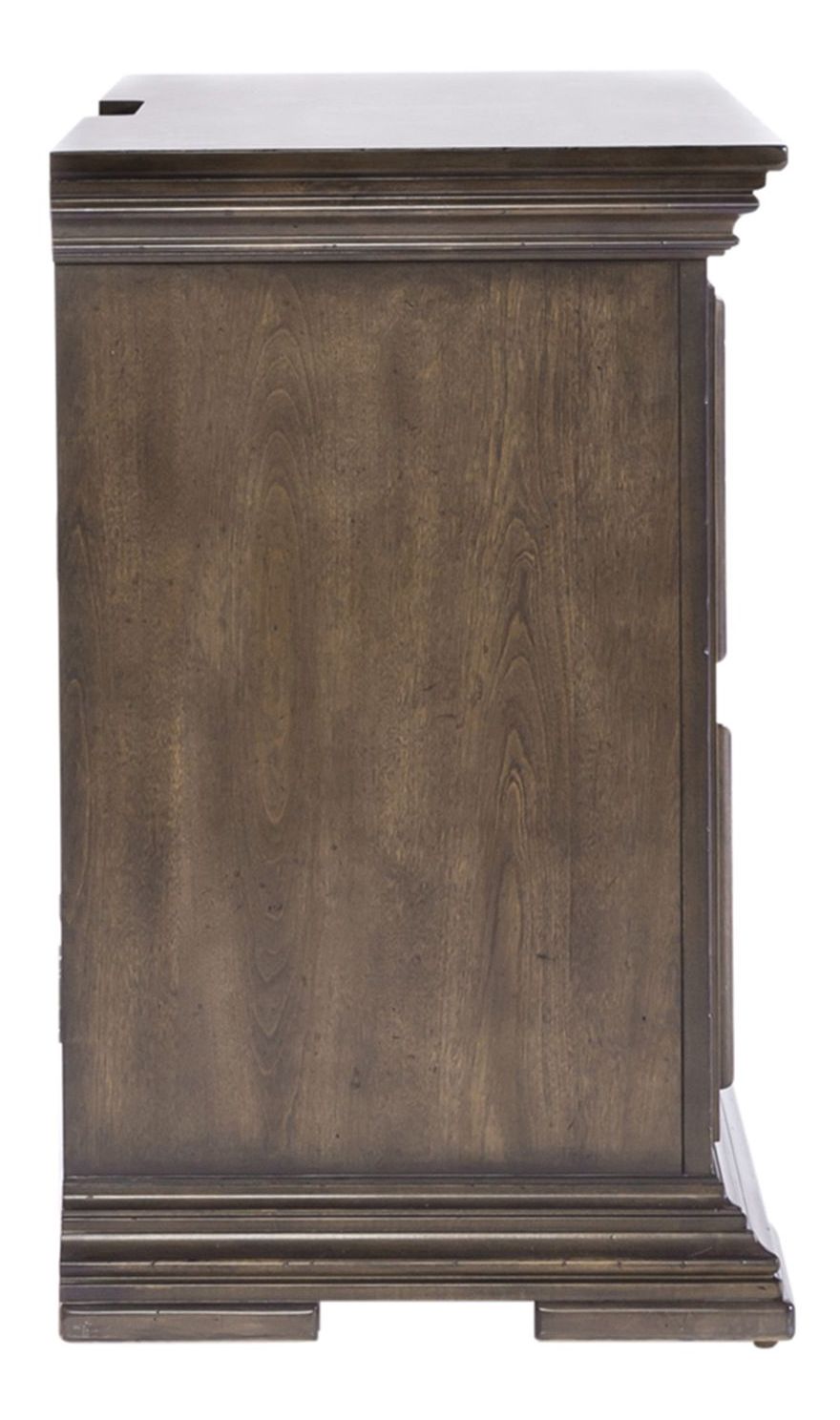 Big Valley Nightstand with Charging Station & 2 Drawers