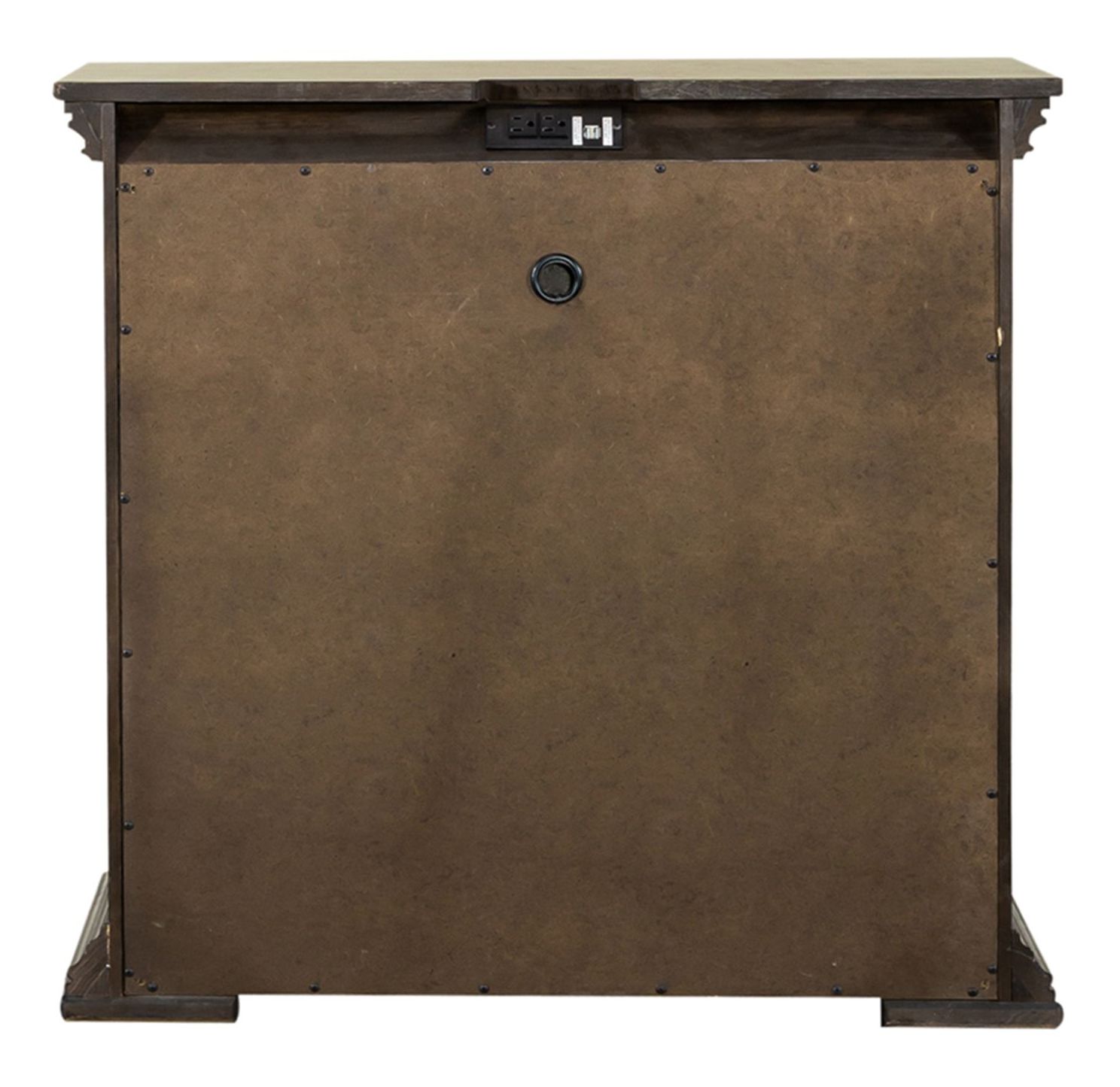 Big Valley Mansion Panel Bedroom Set | Rustic Brownstone
