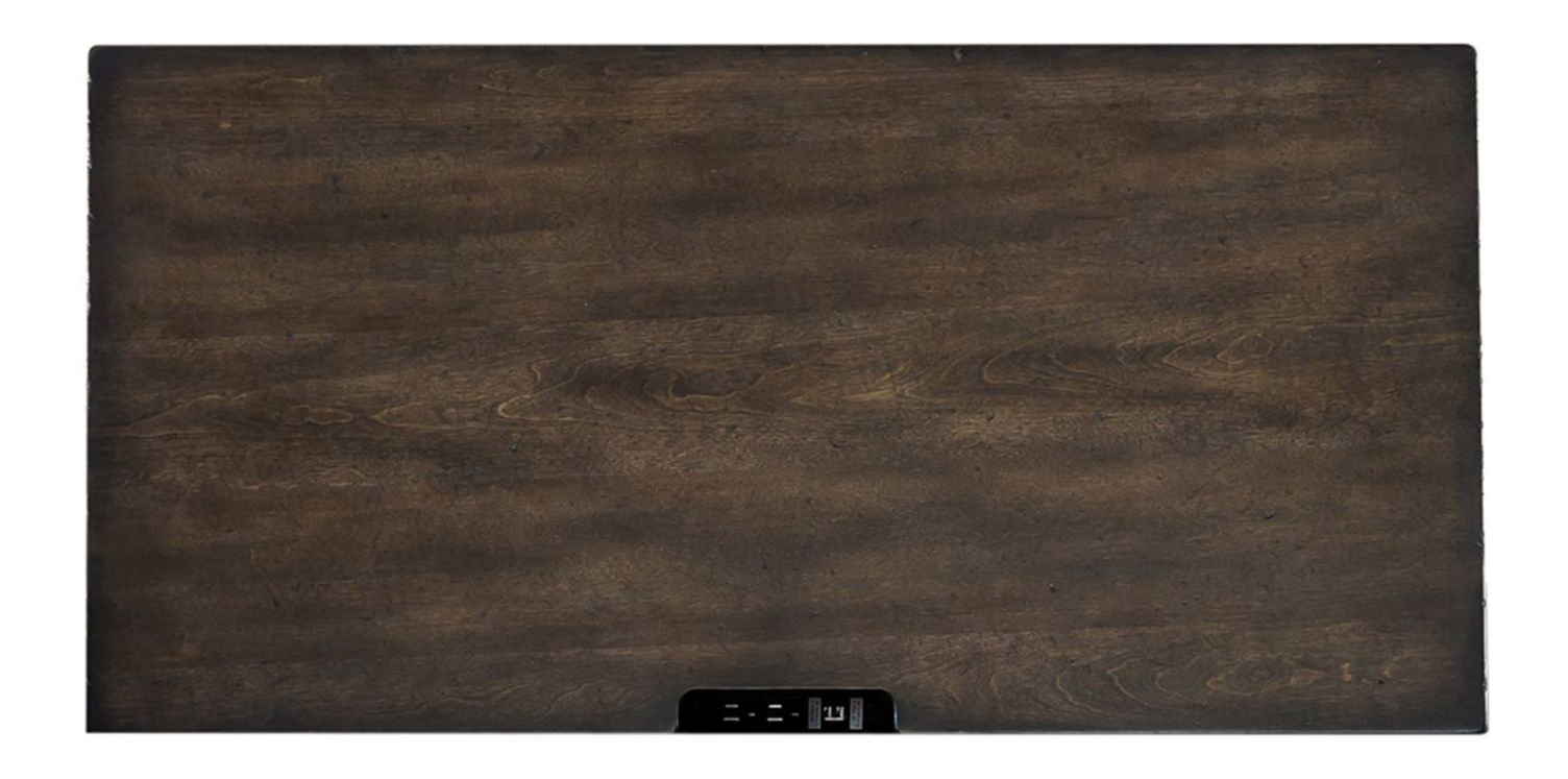 Big Valley Mansion Panel Bedroom Set | Rustic Brownstone