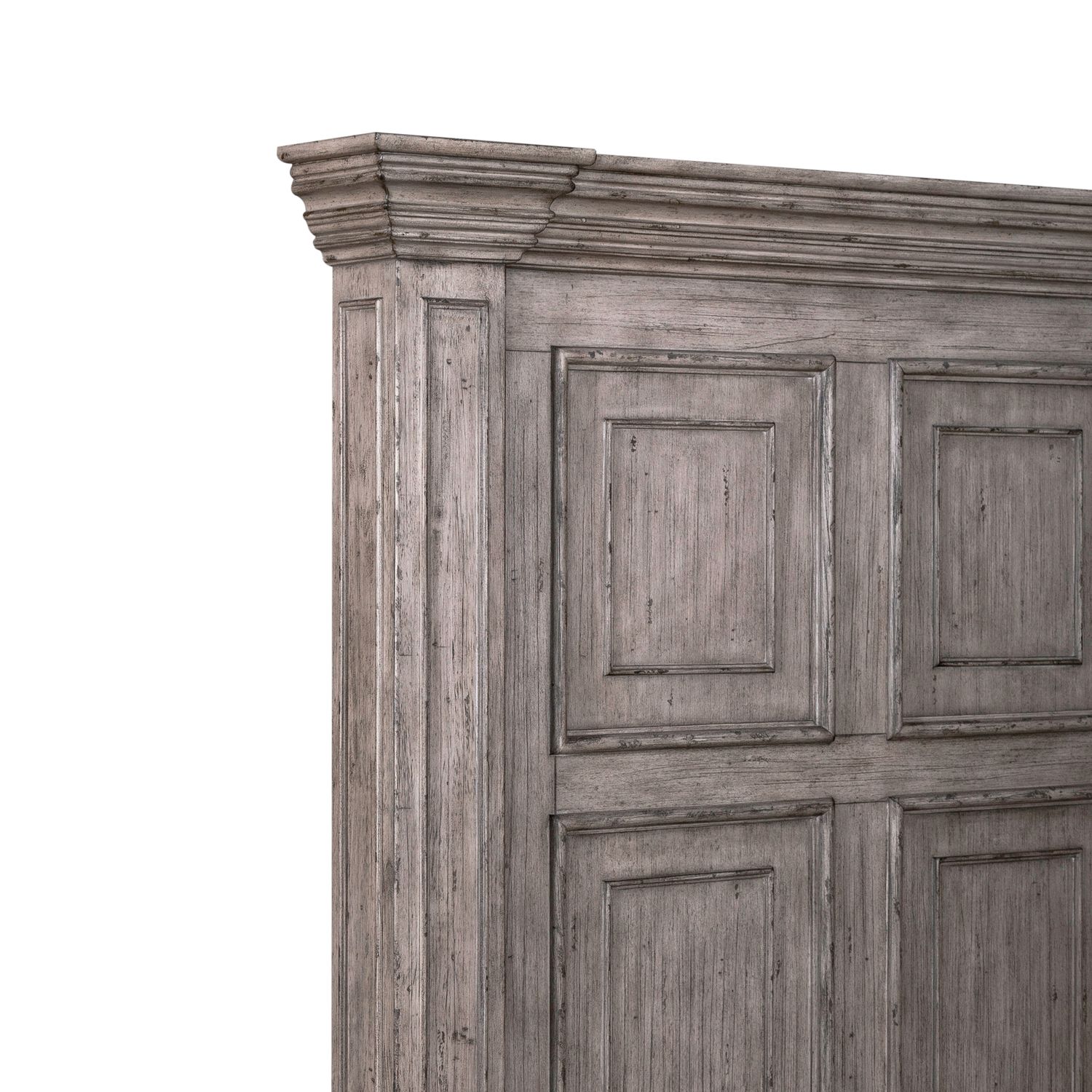 Big Valley Wood King Size Panel Bed