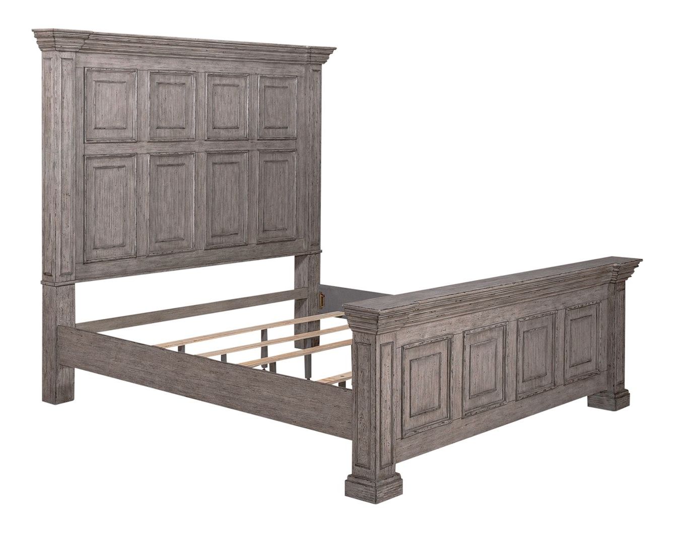 Big Valley Graystone Mansion Panel Bedroom Set | Liberty