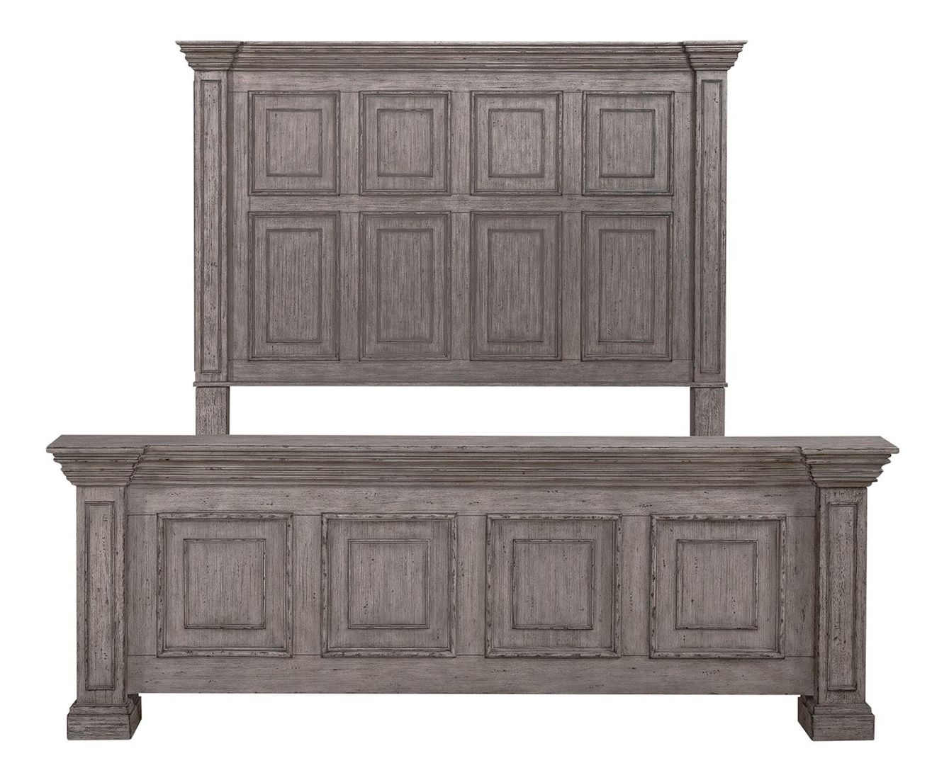Big Valley Graystone Mansion Panel Bedroom Set | Liberty