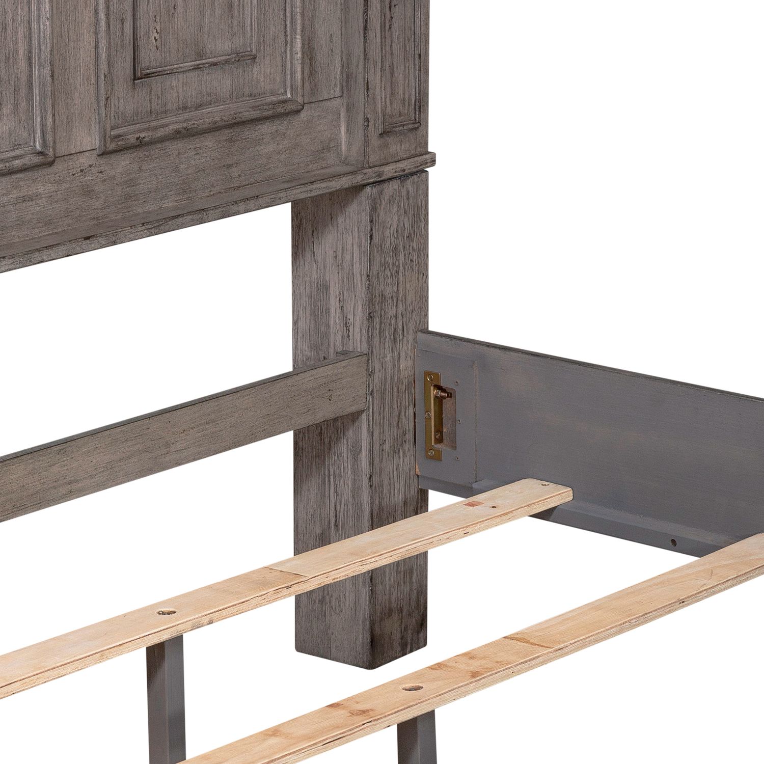 Big Valley Wood Queen Size Panel Bed