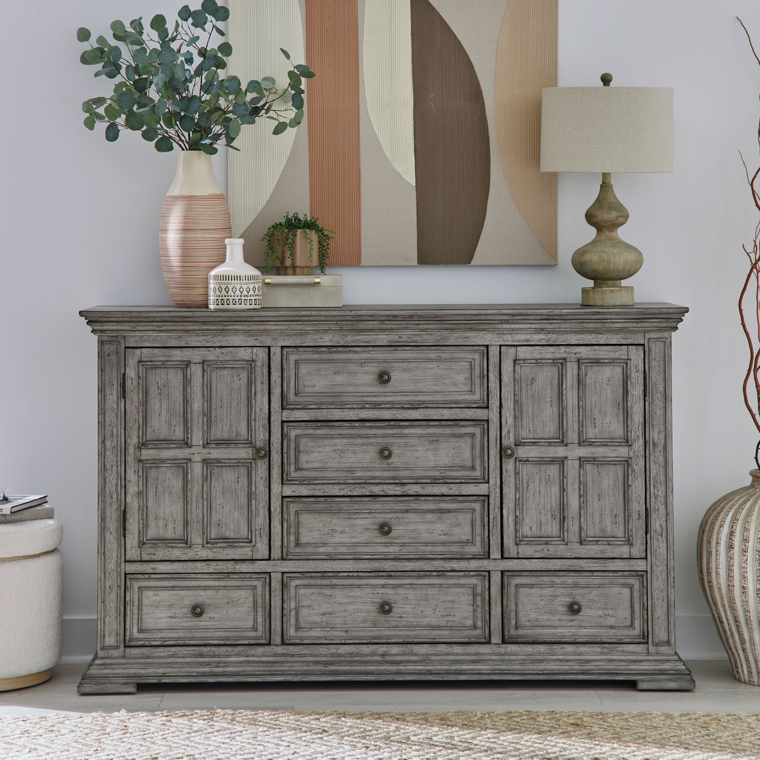 Big Valley Mansion Panel Bedroom Set | Liberty Furniture