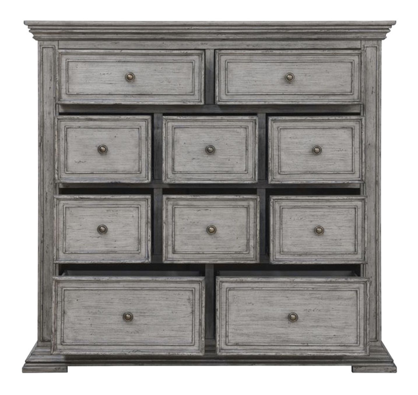 Big Valley Graystone Mansion Panel Bedroom Set | Liberty