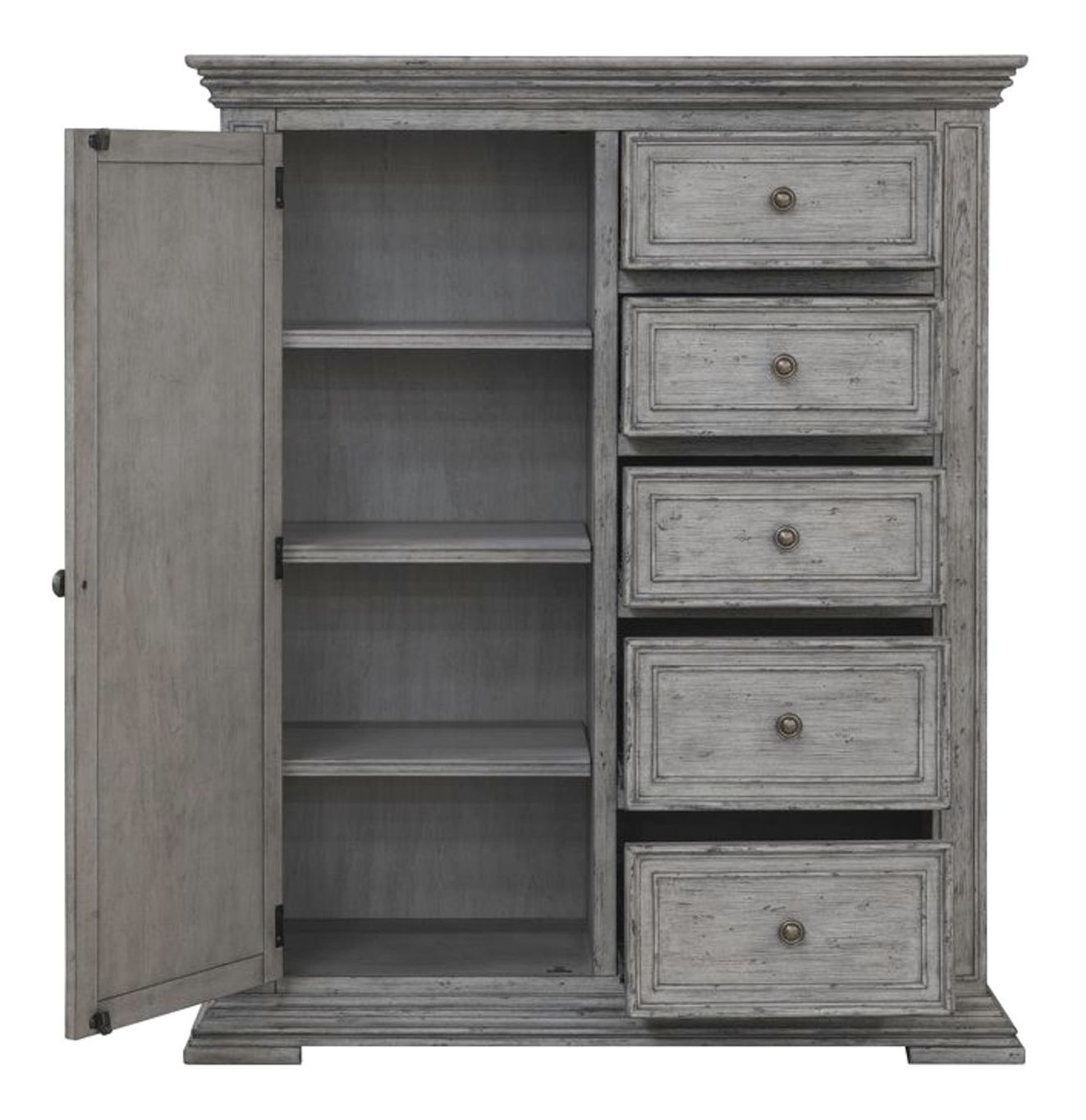 Big Valley Graystone Mansion Panel Bedroom Set | Liberty