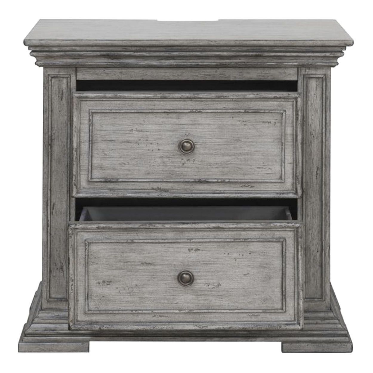 Big Valley Graystone Mansion Panel Bedroom Set | Liberty
