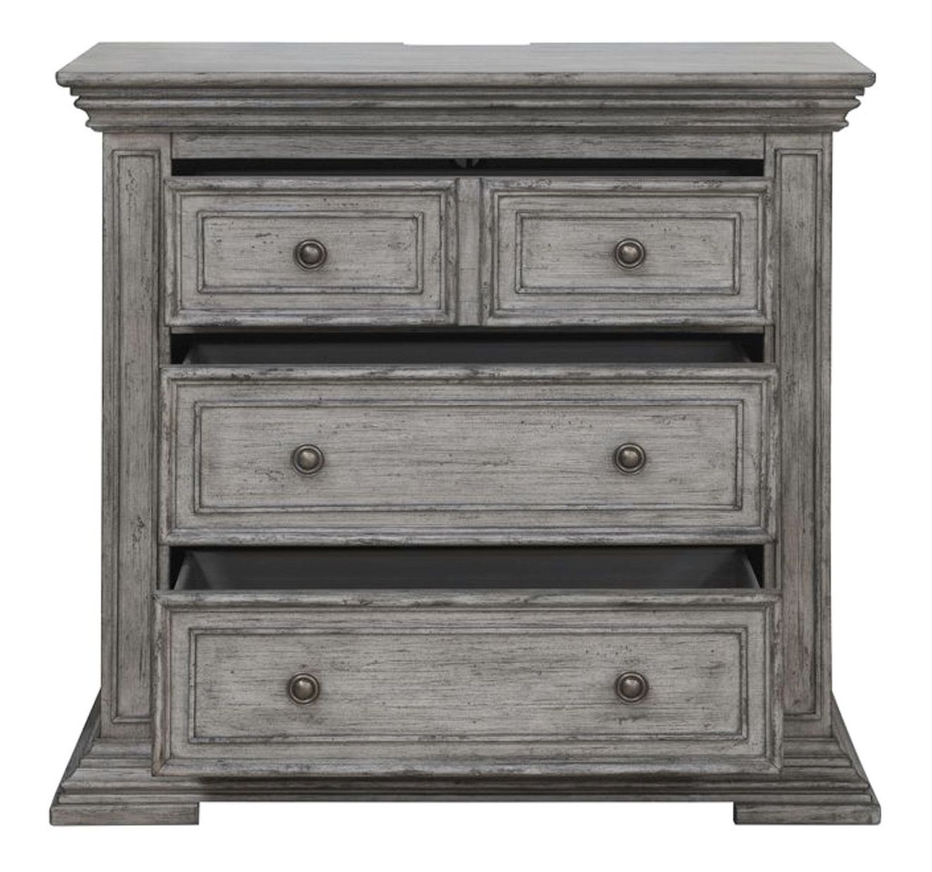 Big Valley Graystone Mansion Panel Bedroom Set | Liberty