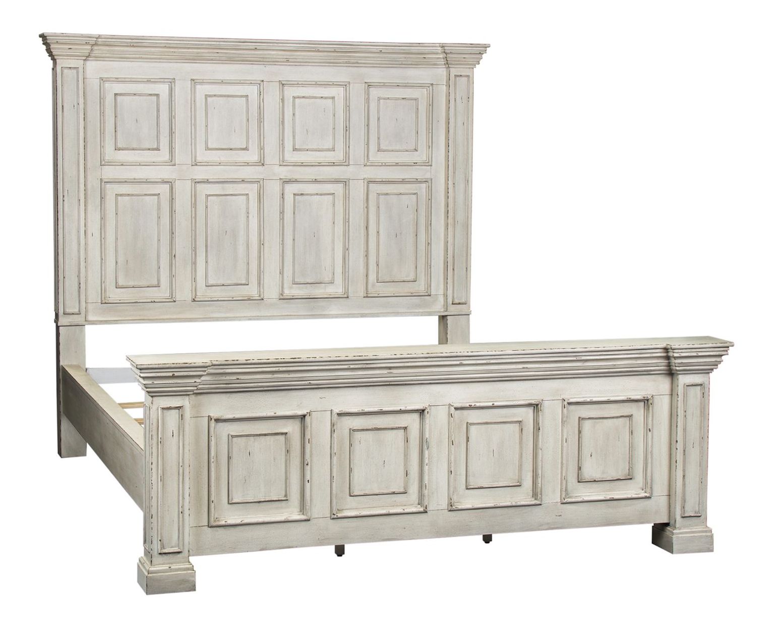 Big Valley Whitestone Mansion Panel Bedroom Set | Liberty
