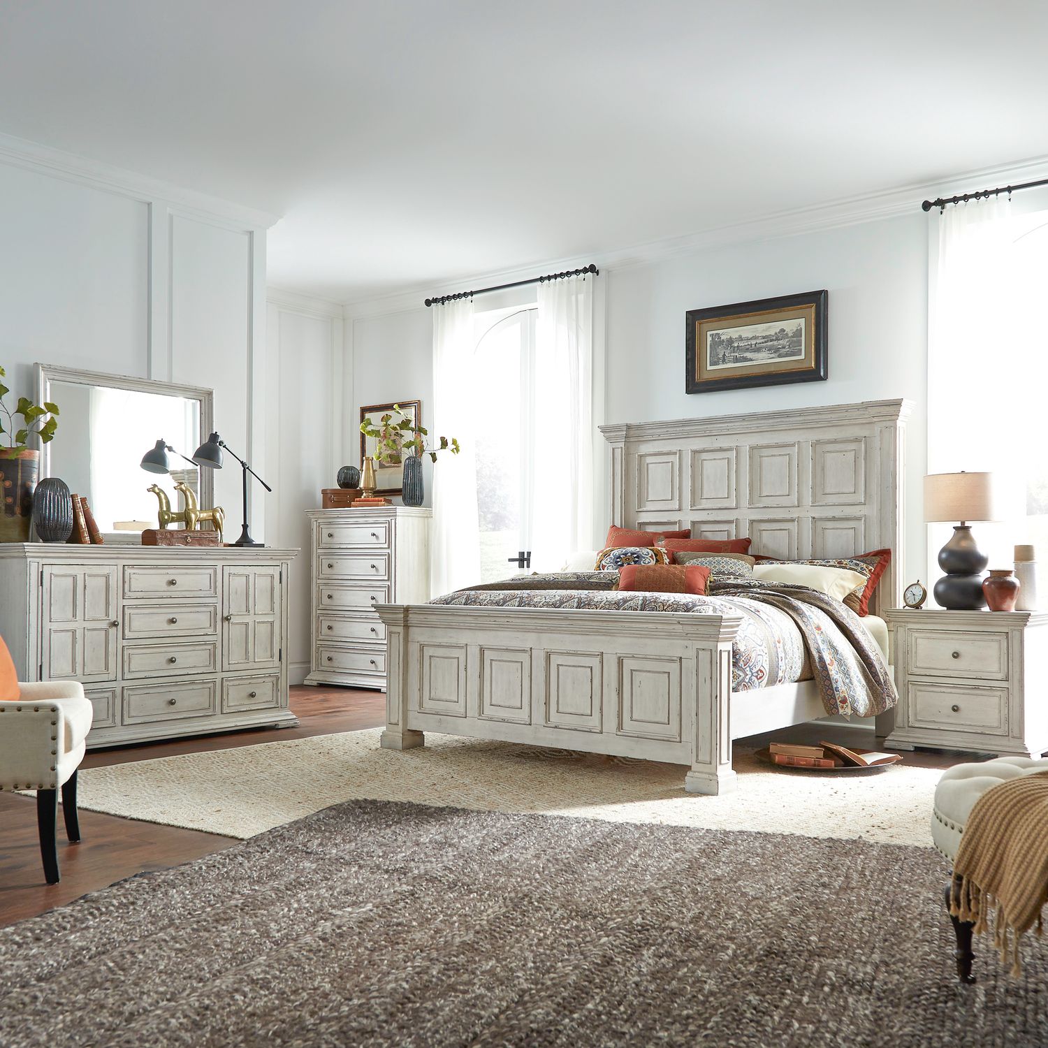 Big Valley Mansion Panel Bedroom Set | Liberty Furniture