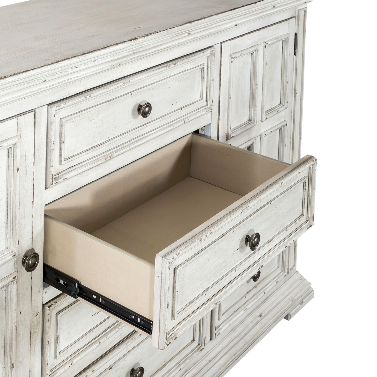 Big Valley Whitestone Mansion Panel Bedroom Set | Liberty