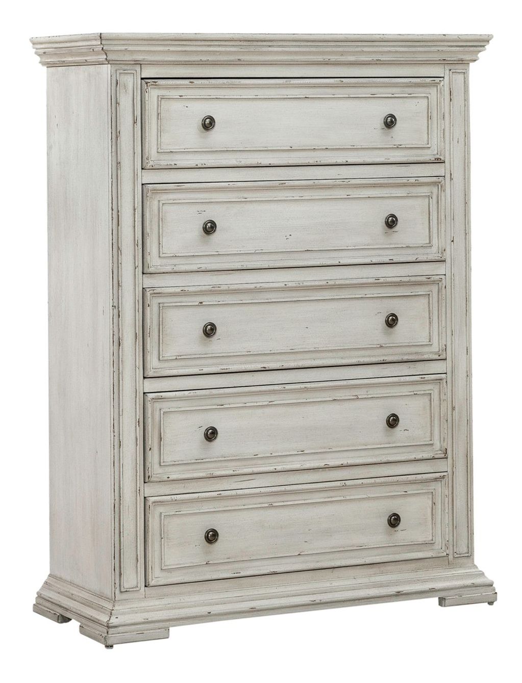 Big Valley Whitestone Mansion Panel Bedroom Set | Liberty