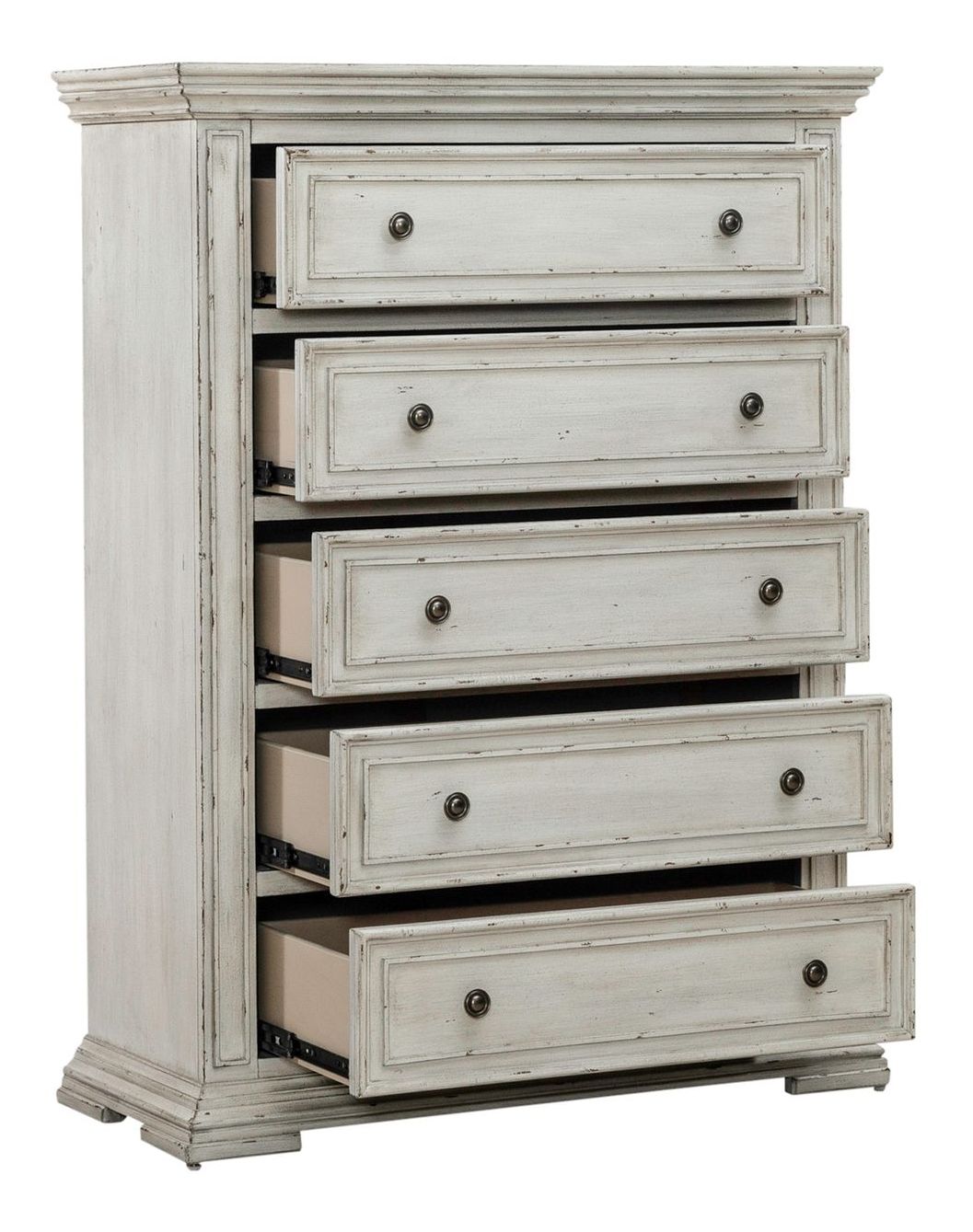 Big Valley Wood Chest w/5 Drawers
