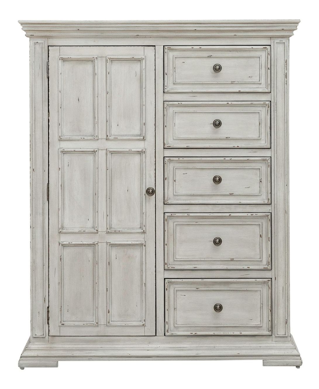 Big Valley Whitestone Mansion Panel Bedroom Set | Liberty
